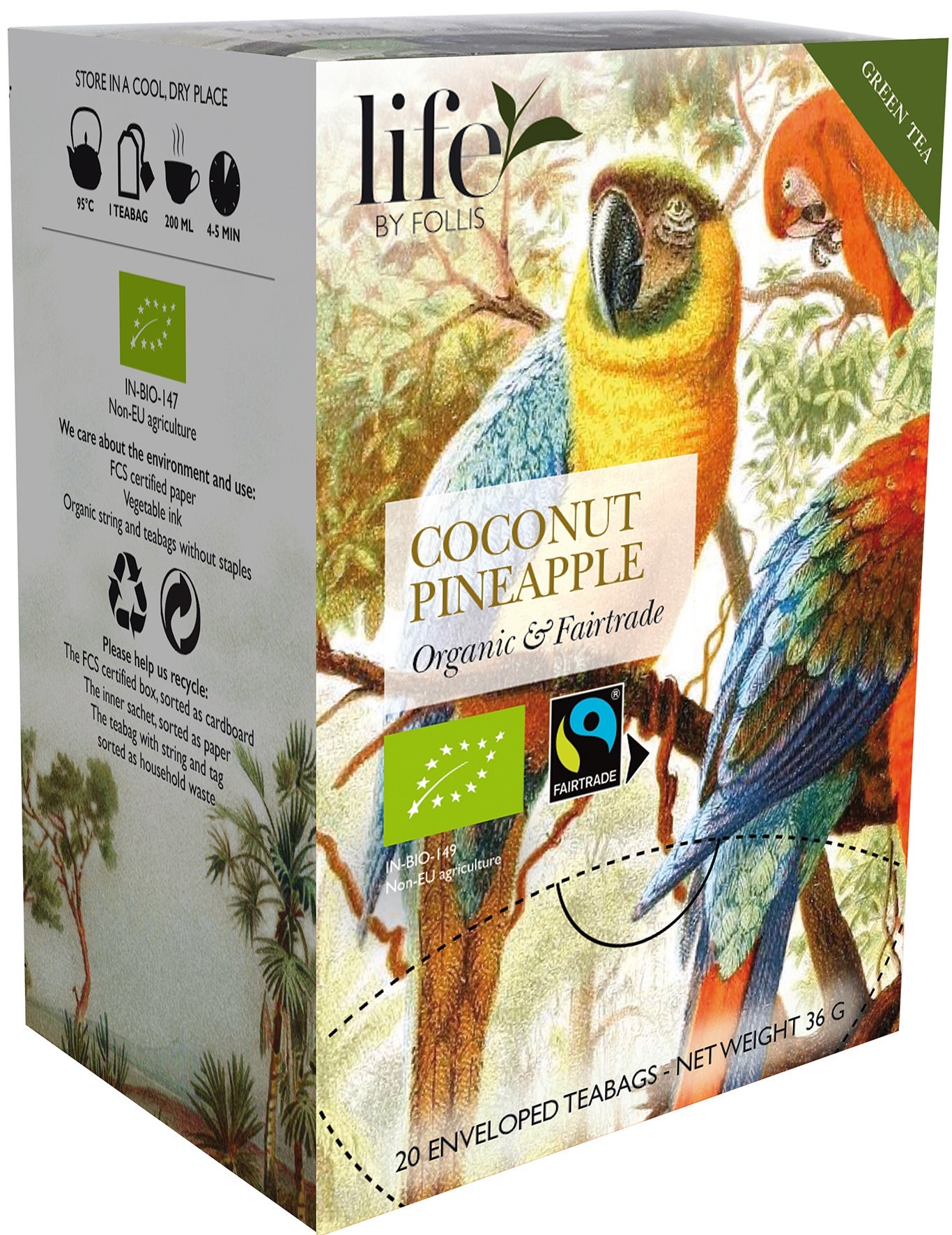 [8553071] Te Kokos ananas 20/fp