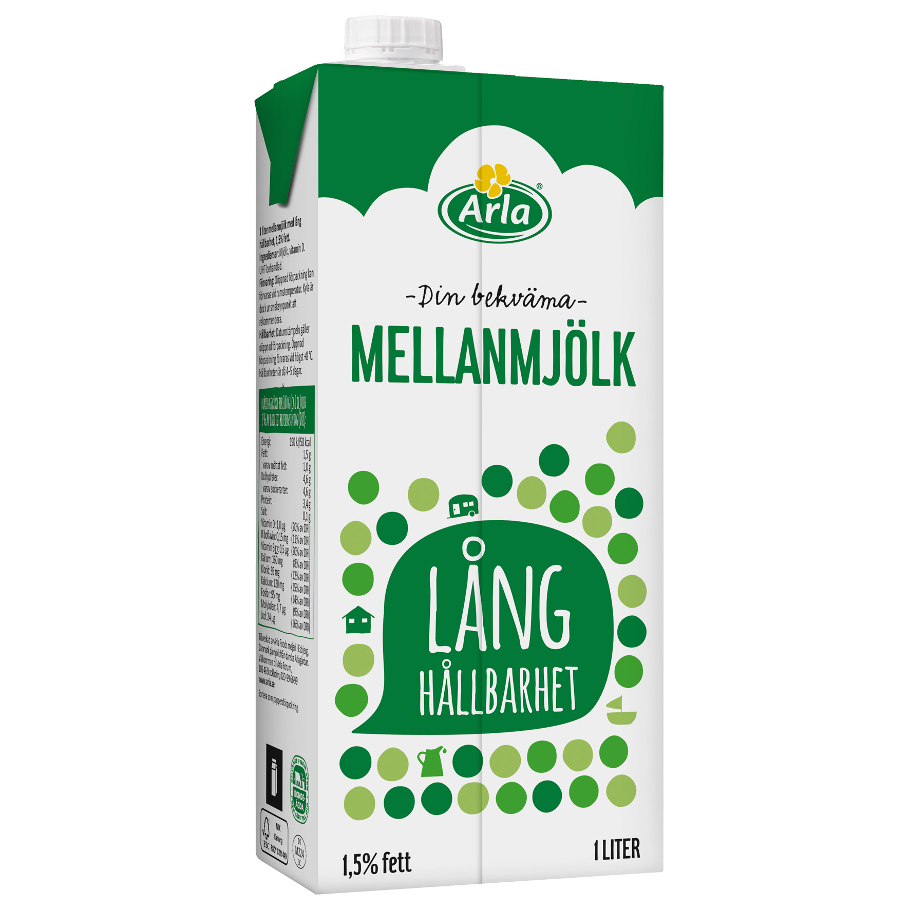 [2829602] H-mjölk 1L