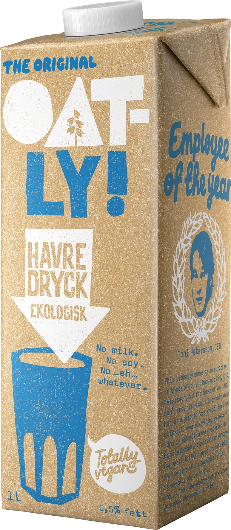 [8552280] Havredryck Oatly Ekologisk KRAV 1 liter