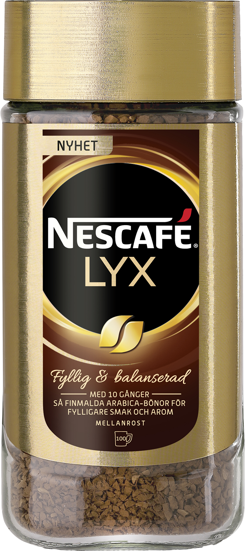 [2829561] Kaffe Nescafé Lyx mell 200g
