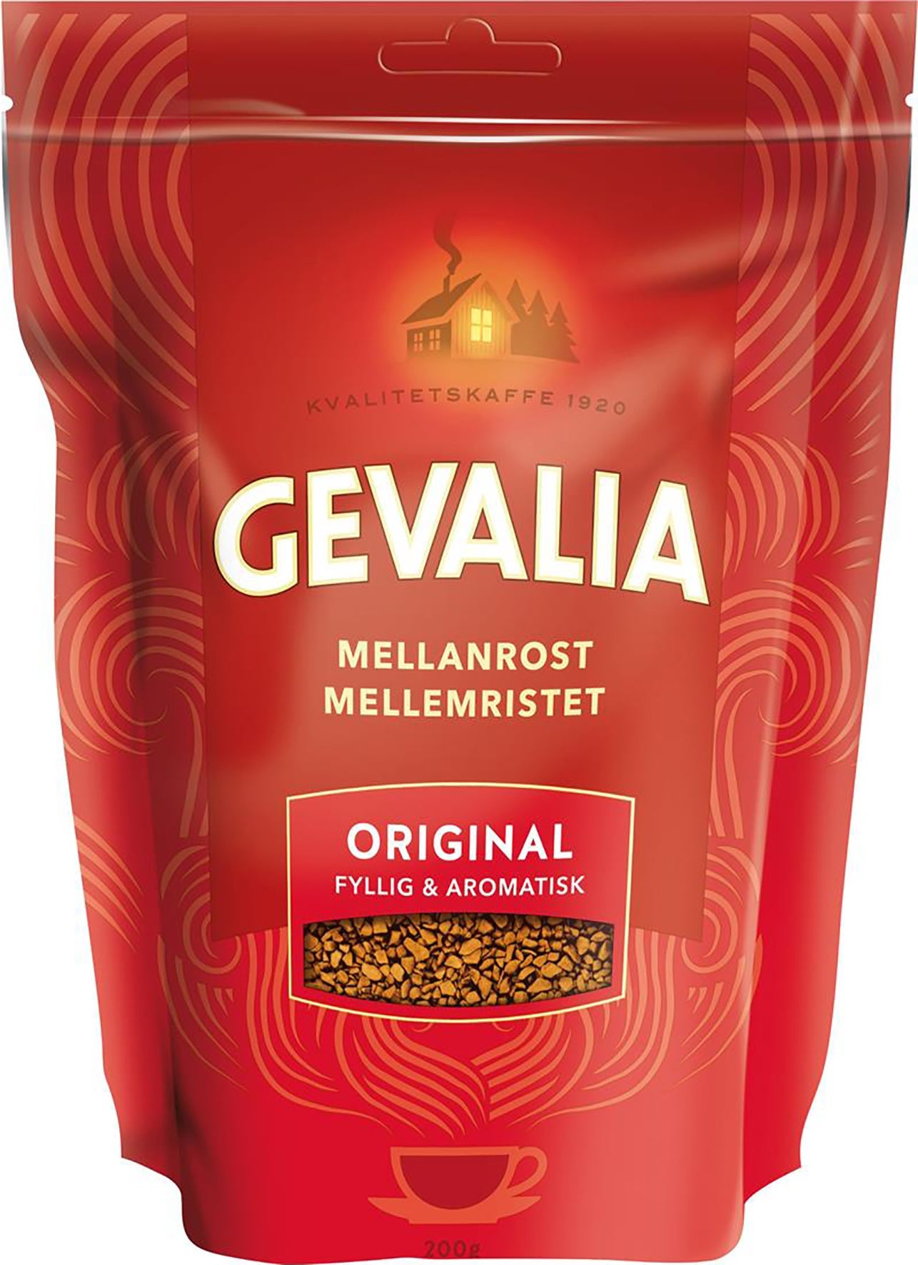 [8550116] Kaffe Gevalia Refill Mellanrost 200 g