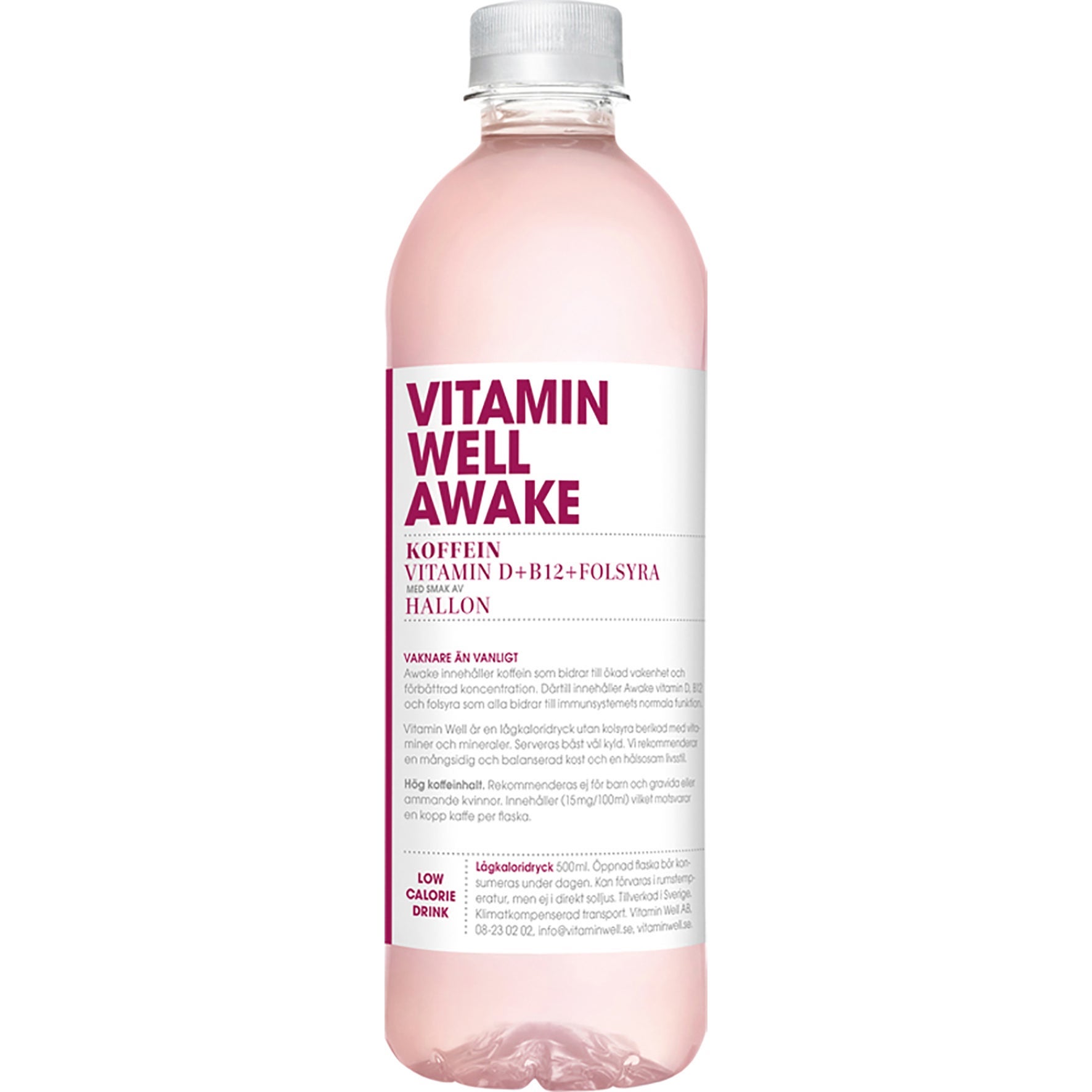 [8559093] Dryck Vitamin Well Awake 50 cl PET Inkl. pant