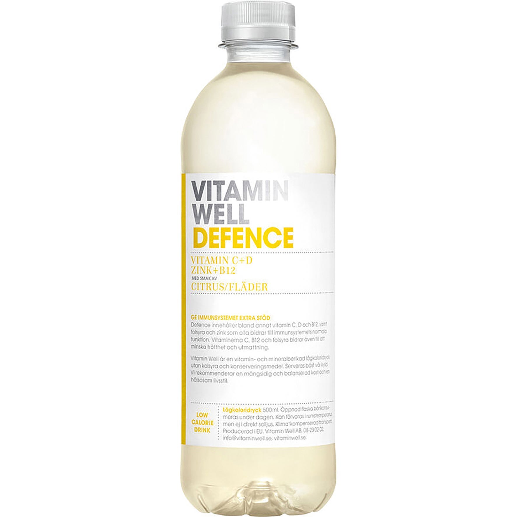 [8559092] Dryck Vitamin Well Defence 50 cl PET inkl. pant