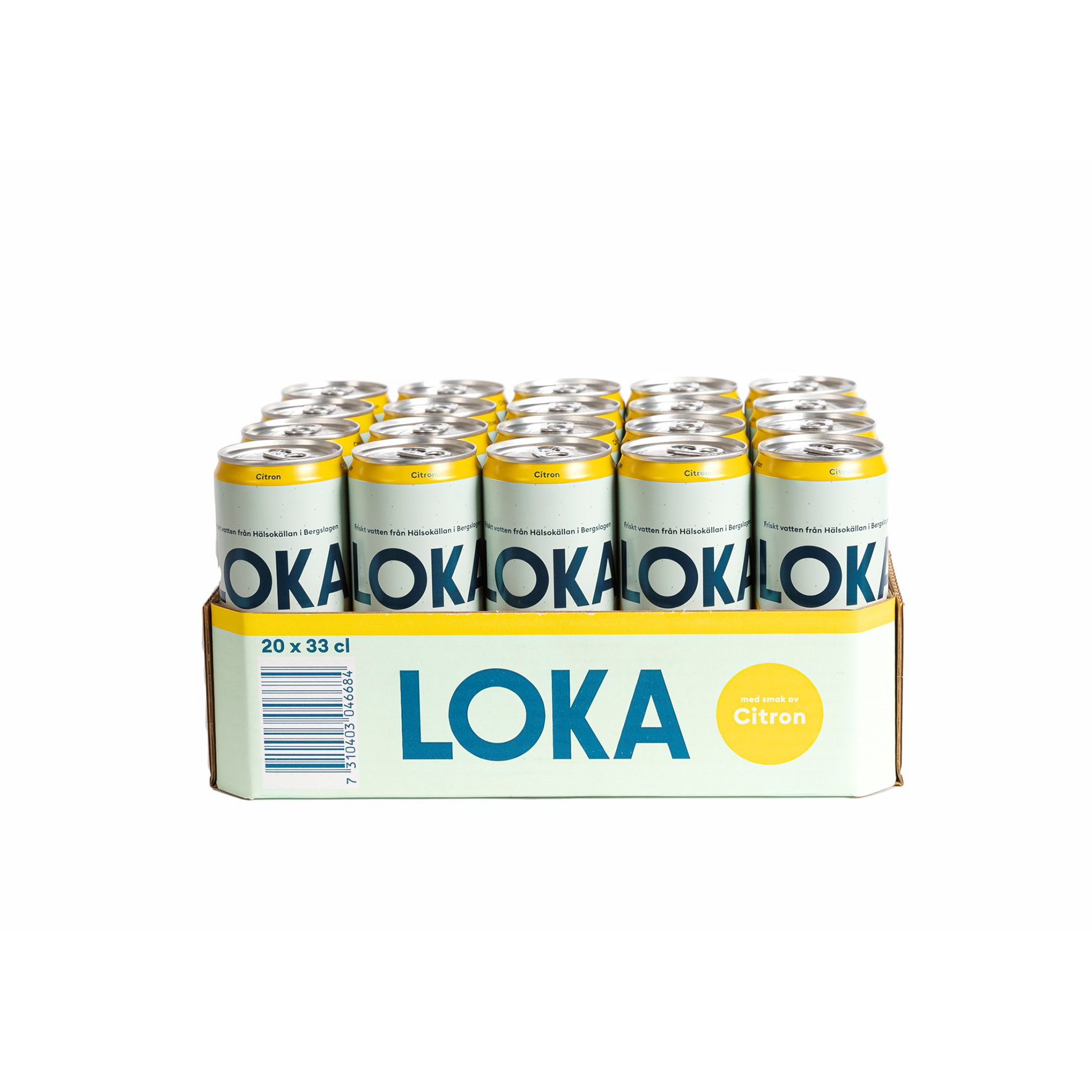 [8560081] Loka Citron 33cl sleek can