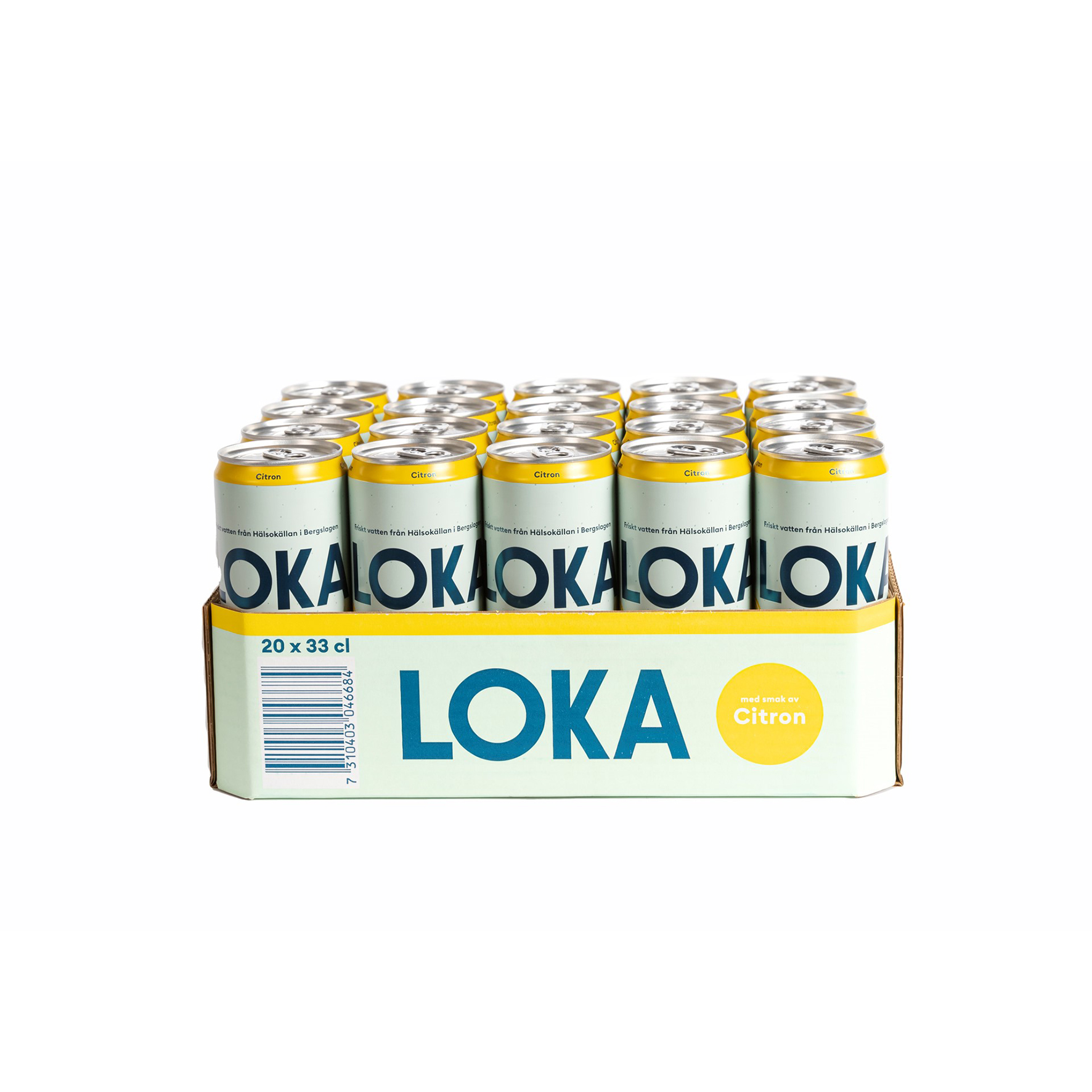 [8560081] Loka Citron 33cl sleek can