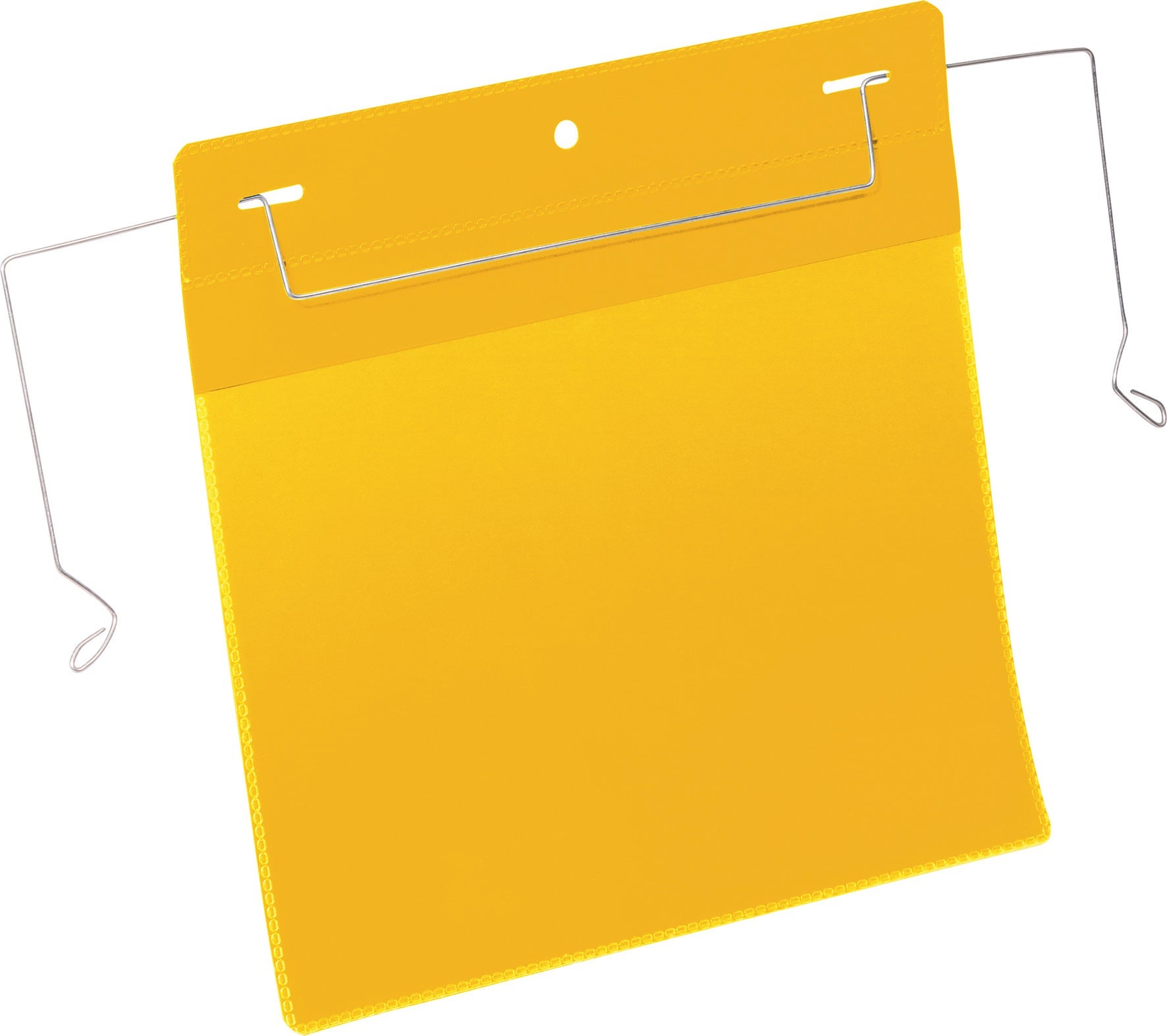 [8552734] Plastficka A5L trådbygel gul 50 st/fp