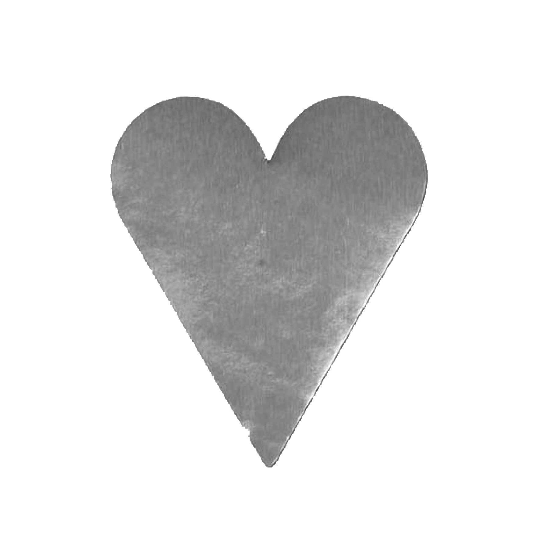 [2341554] Etikett hjärta litet silver