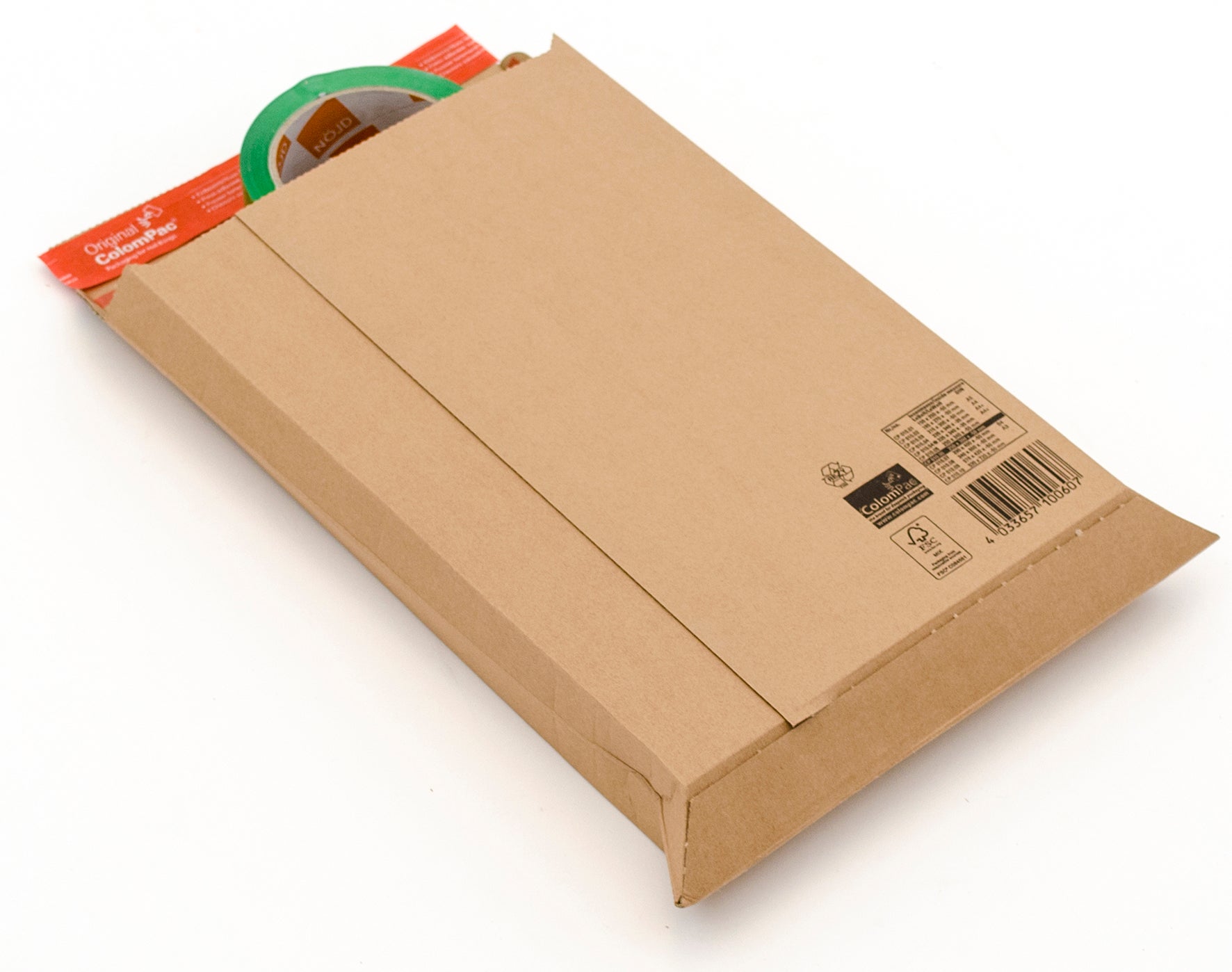 [8553135] Wellkuvert 250x360x50mm Brun..