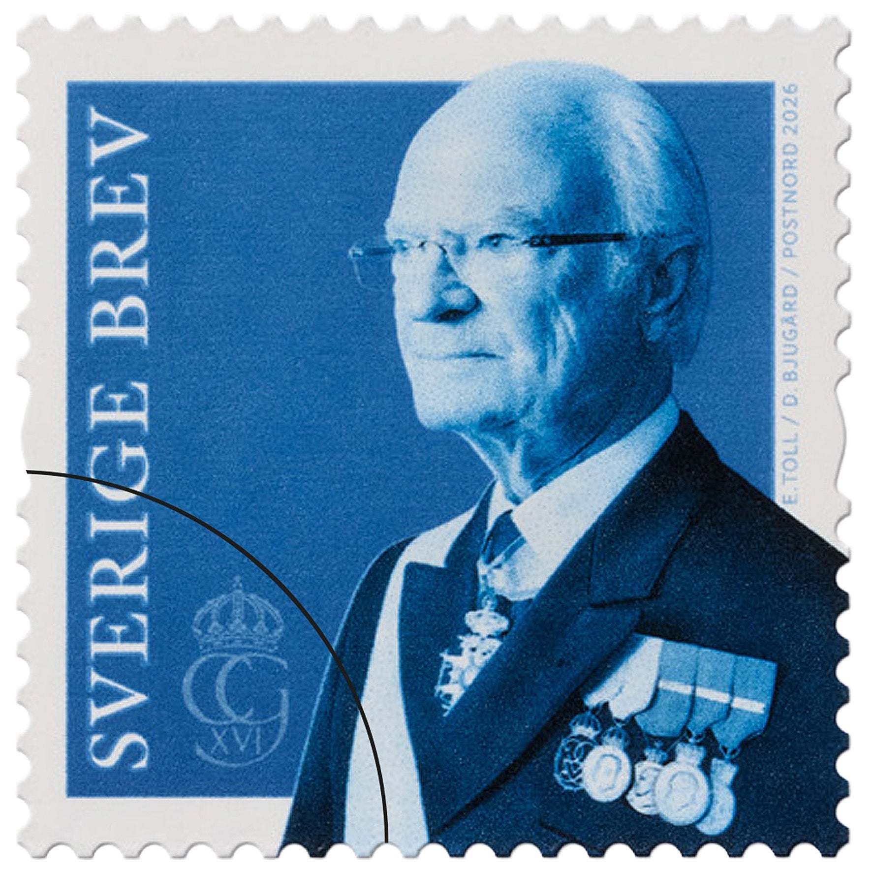[2796042] Frimärke Kung Carl Gustaf
