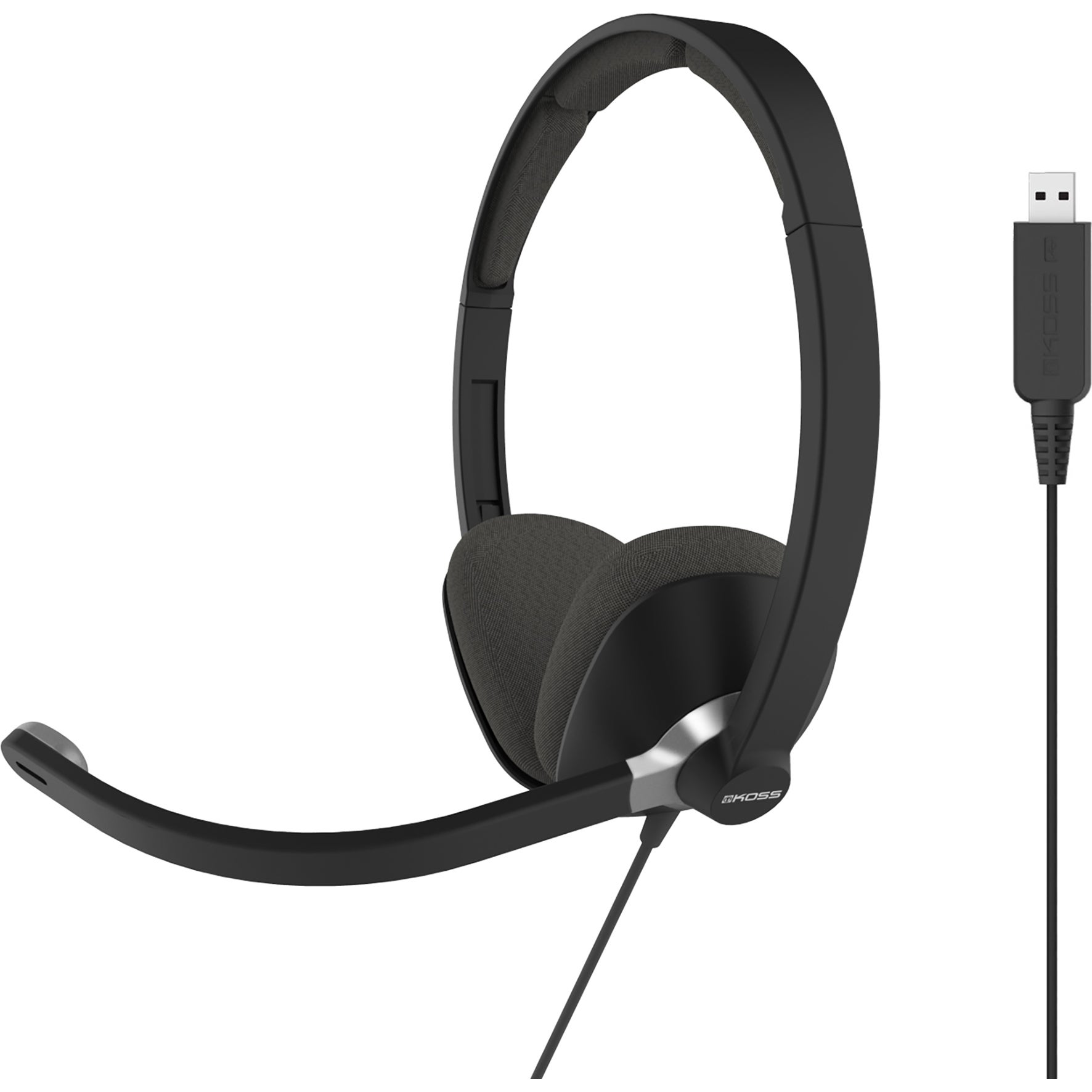 [8558187] Headset KOSS PC-Headset CS300 Svart
