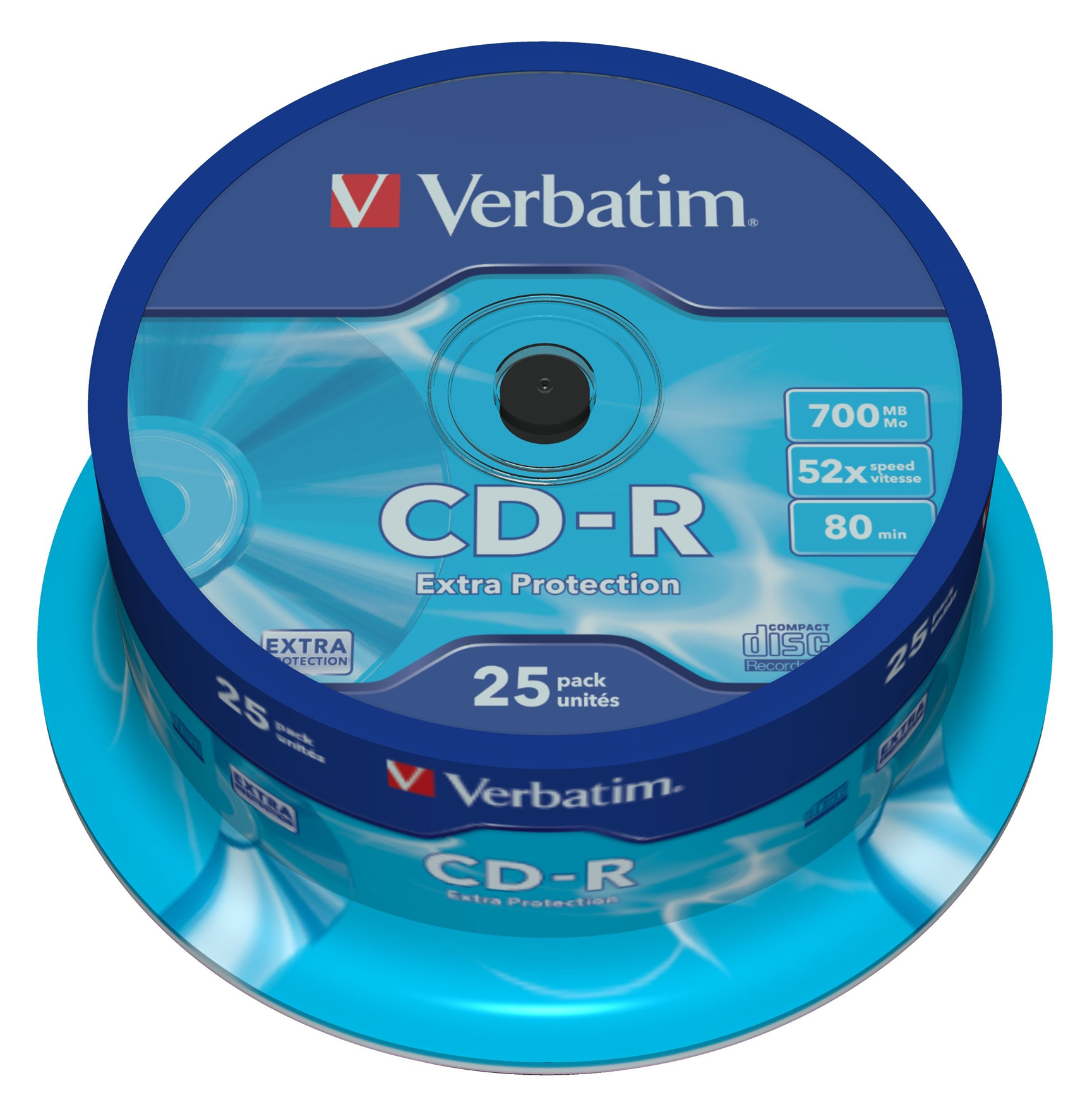 [5500375] CD-R Verbatim Cakebox 25/fp