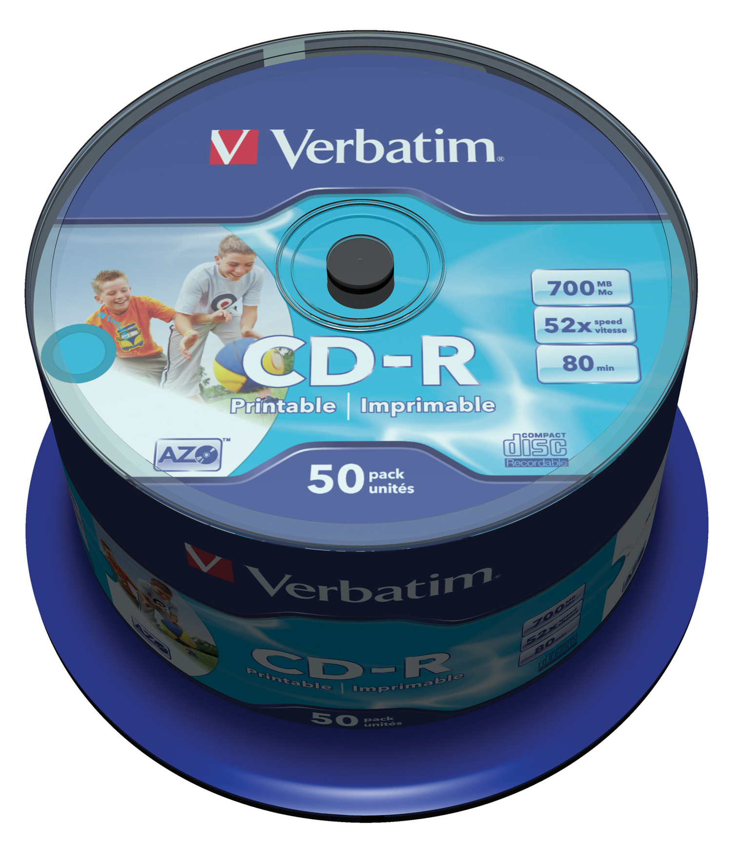 [5500377] CD-R Verbatim Printable 50/fp