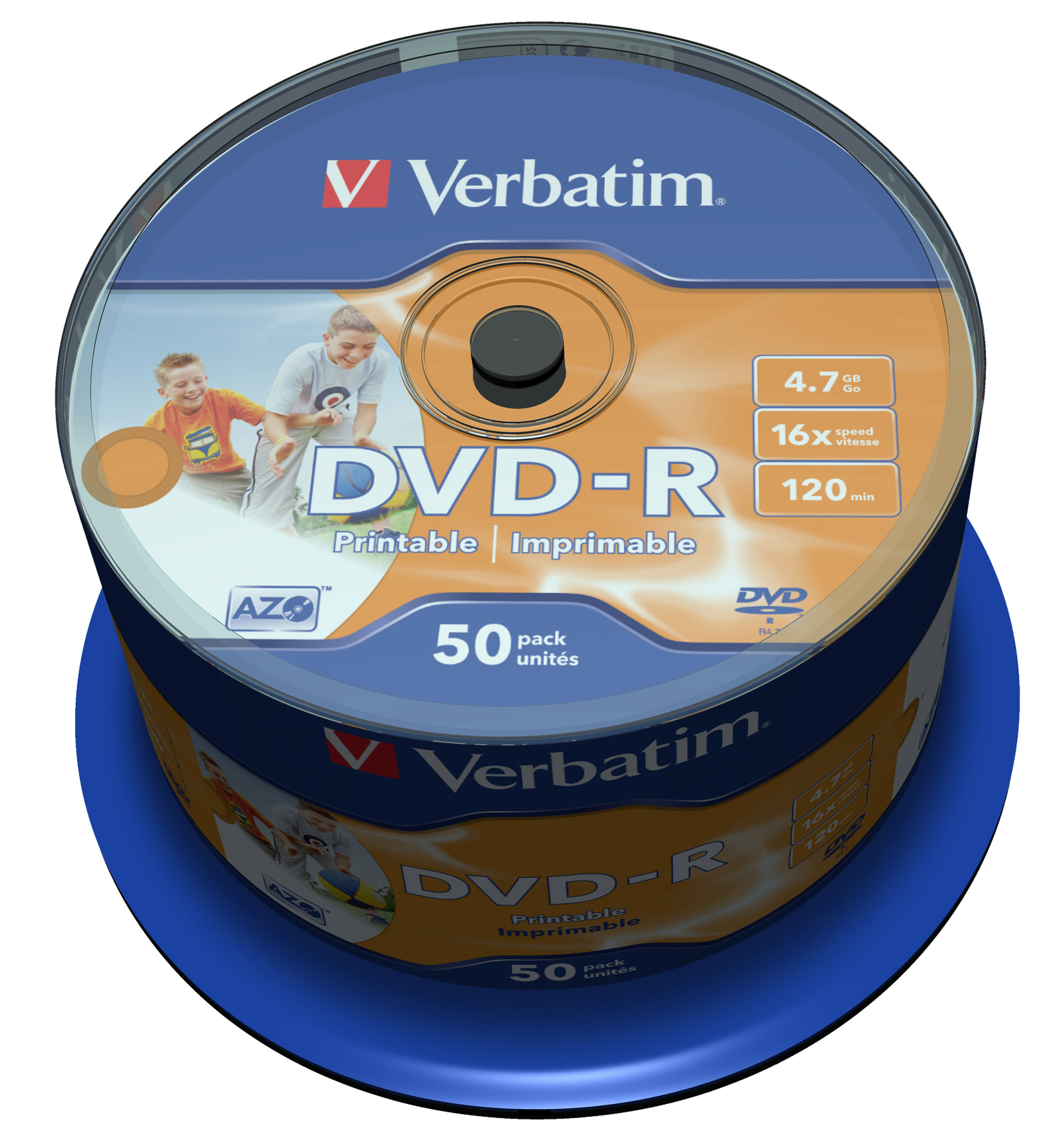 [5500383] DVD-R Verbatim Printable 50/fp