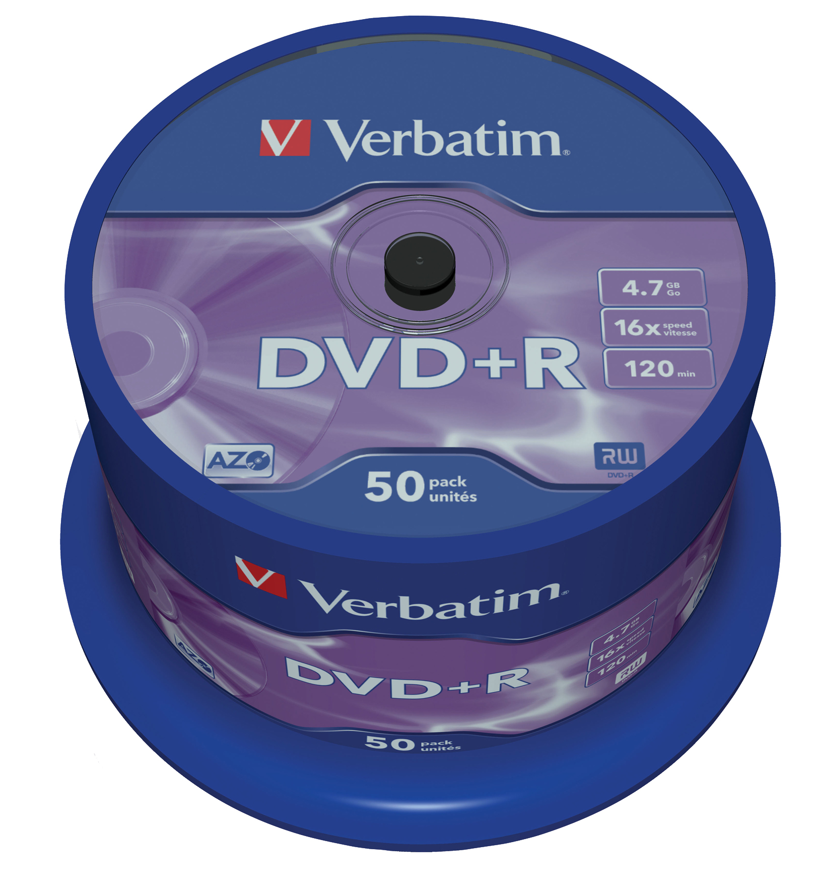 [5500386] DVD+R Verbatim 16x 50/fp