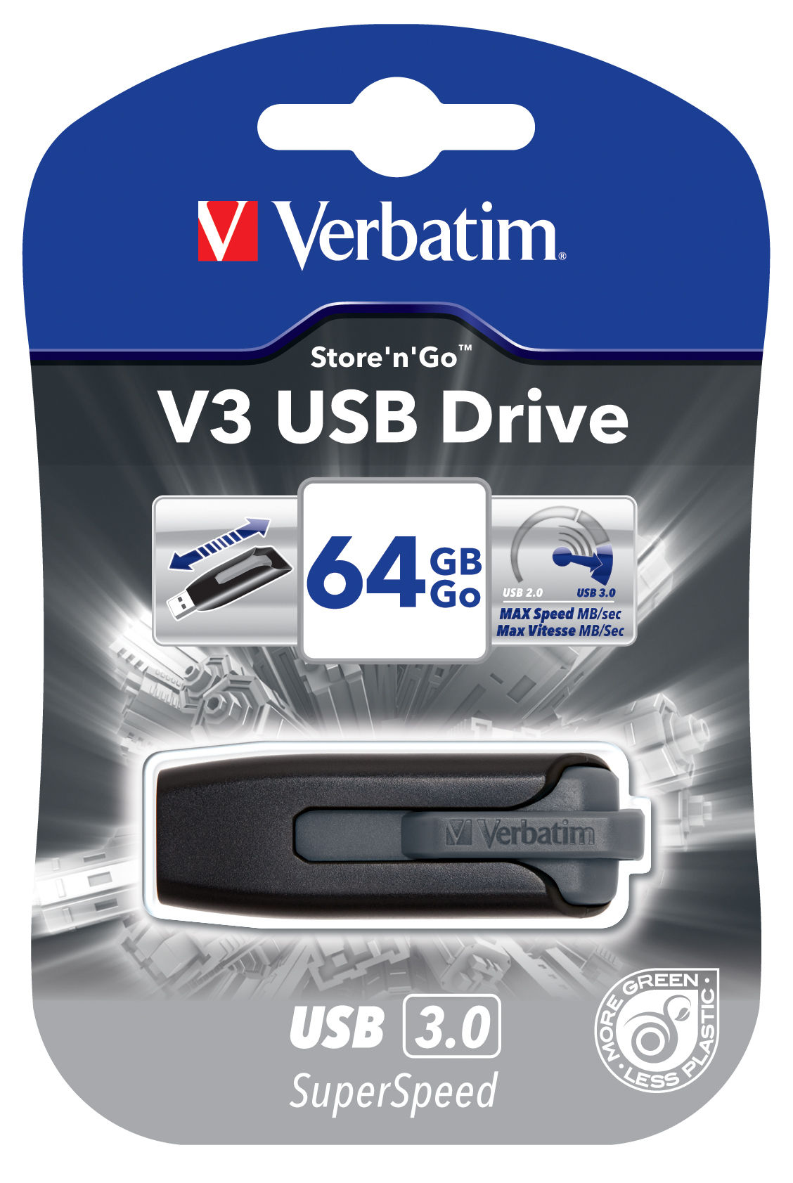 [5452268] USB 3.0 Verbatim V3 64GB