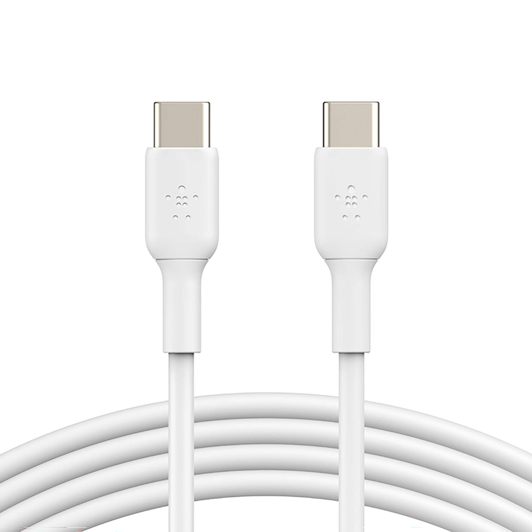 [8559599] USB-C till USB-C Kabel Vit 2m