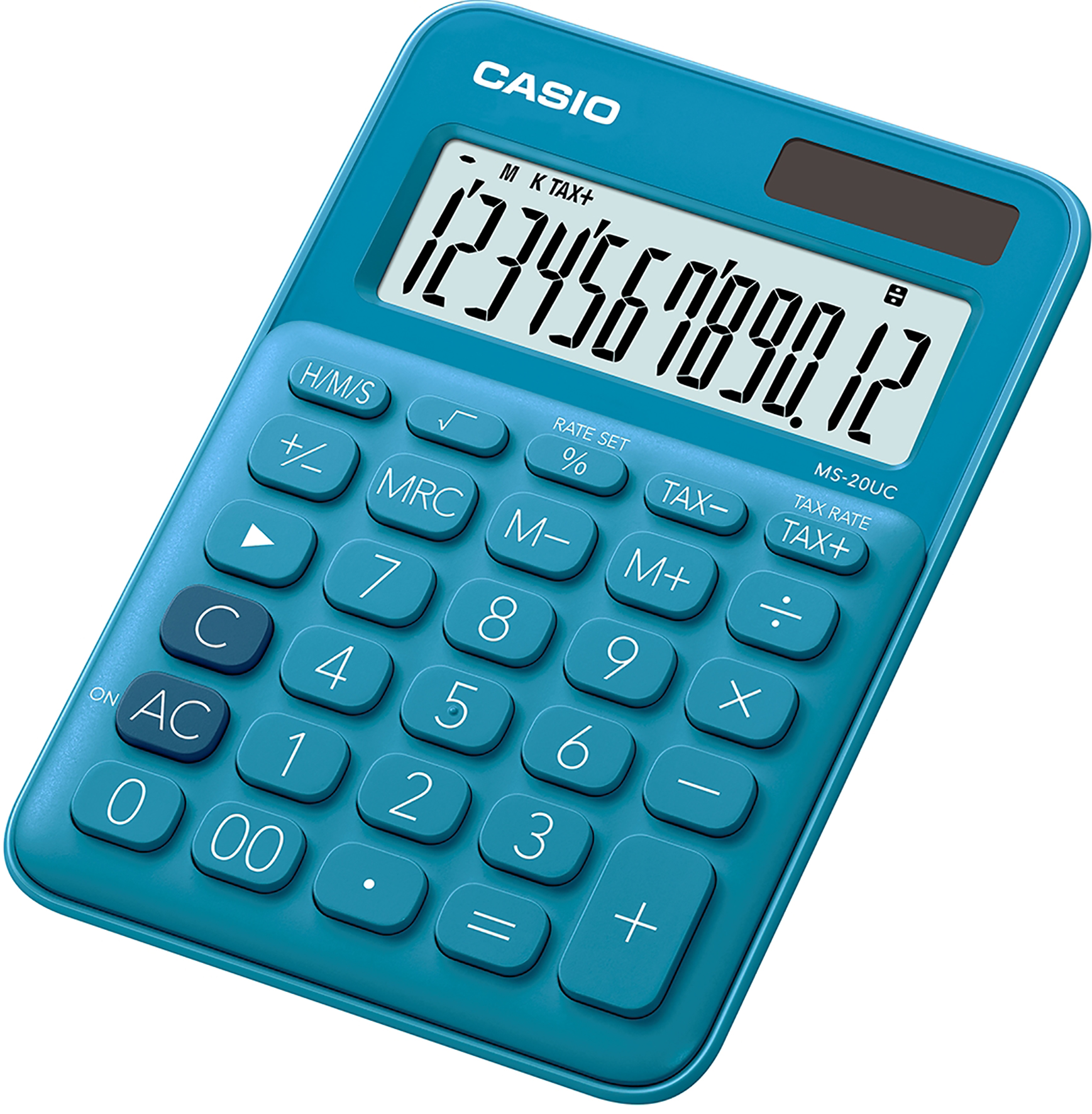 [2450312] Bordsräknare Casio MS-20UC blå