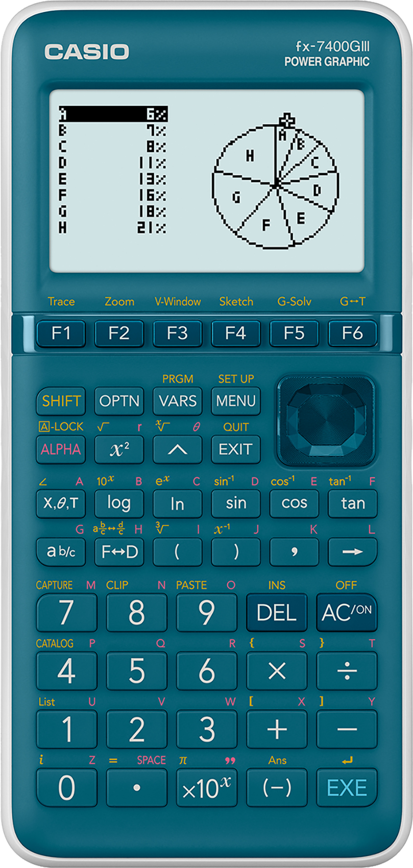 [8552460] Räknare Casio FX-7400GIII t