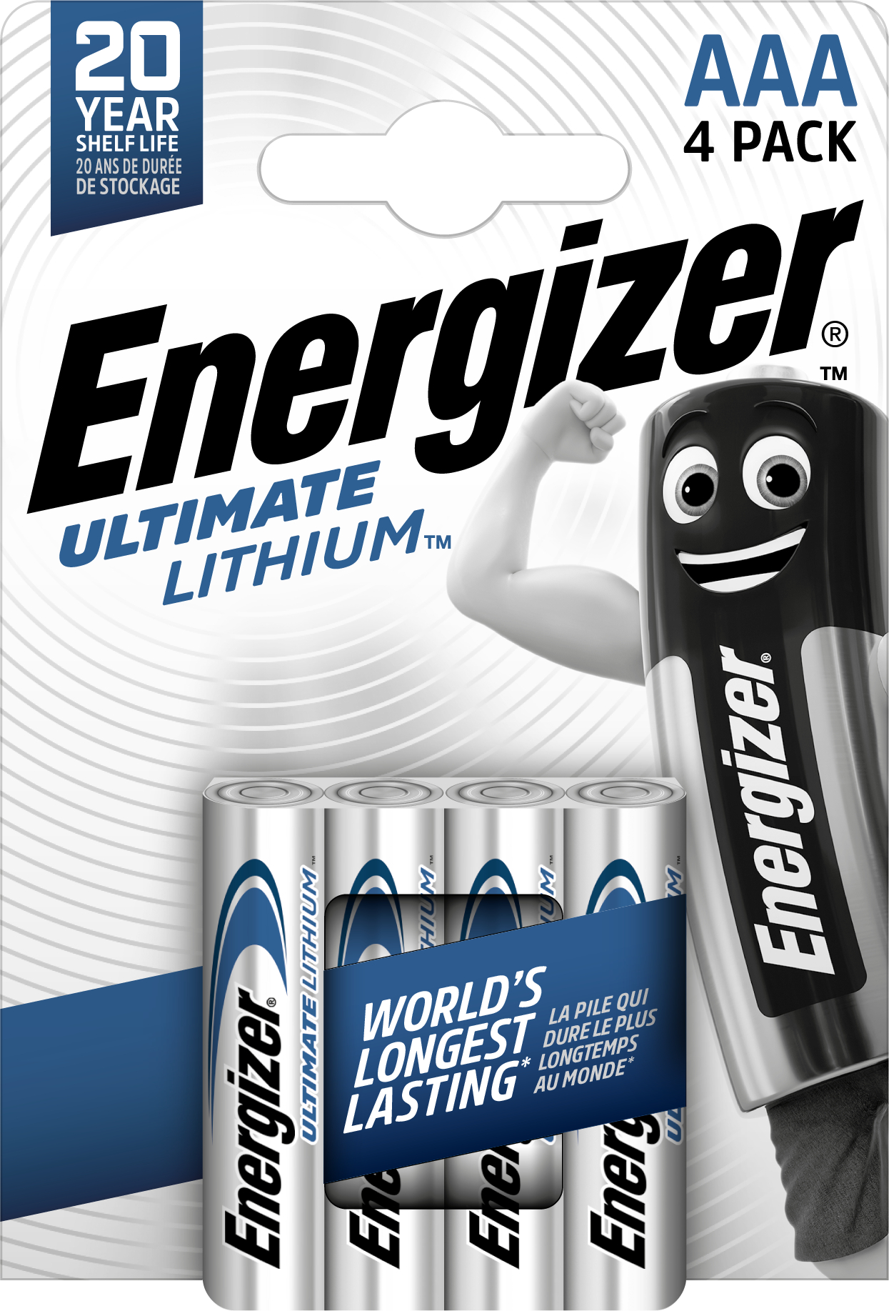 [8558887] Batteri Lithium AAA 4p