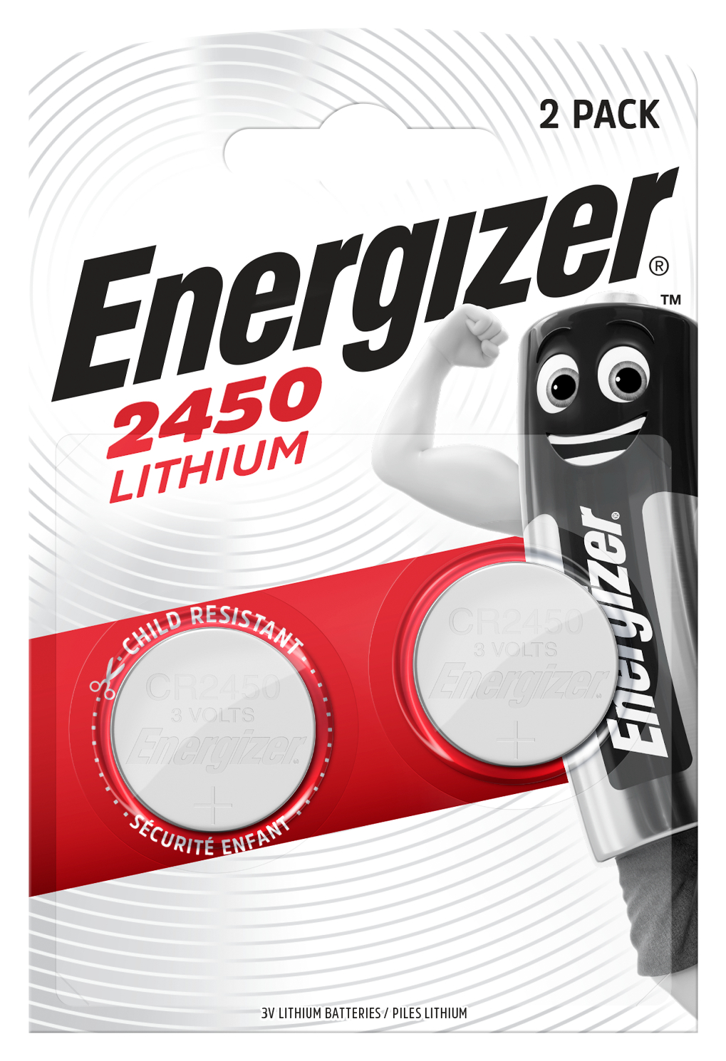 [8558867] Batteri Lithium CR2450 2p