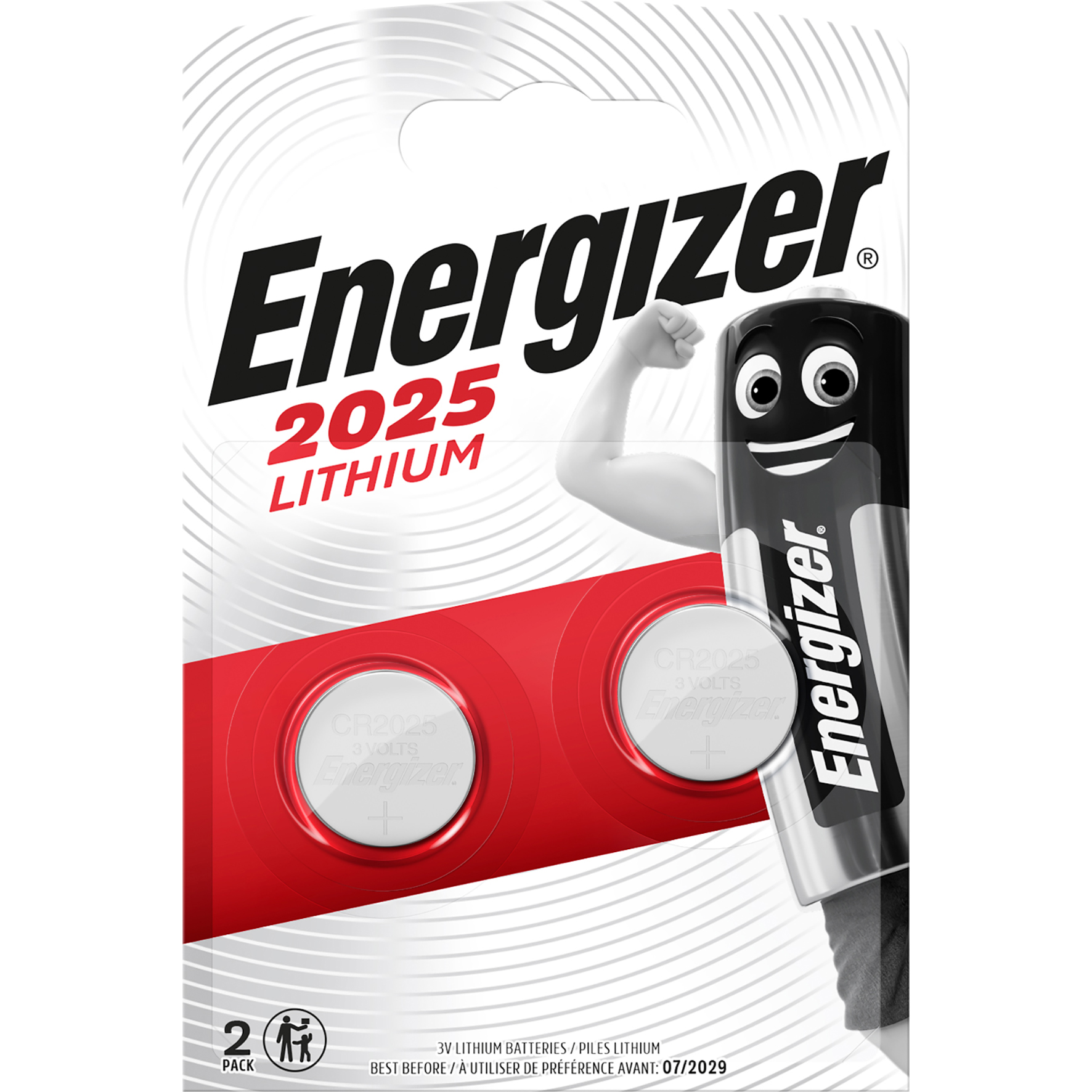 [8558872] Batteri Lithium CR2025 2p