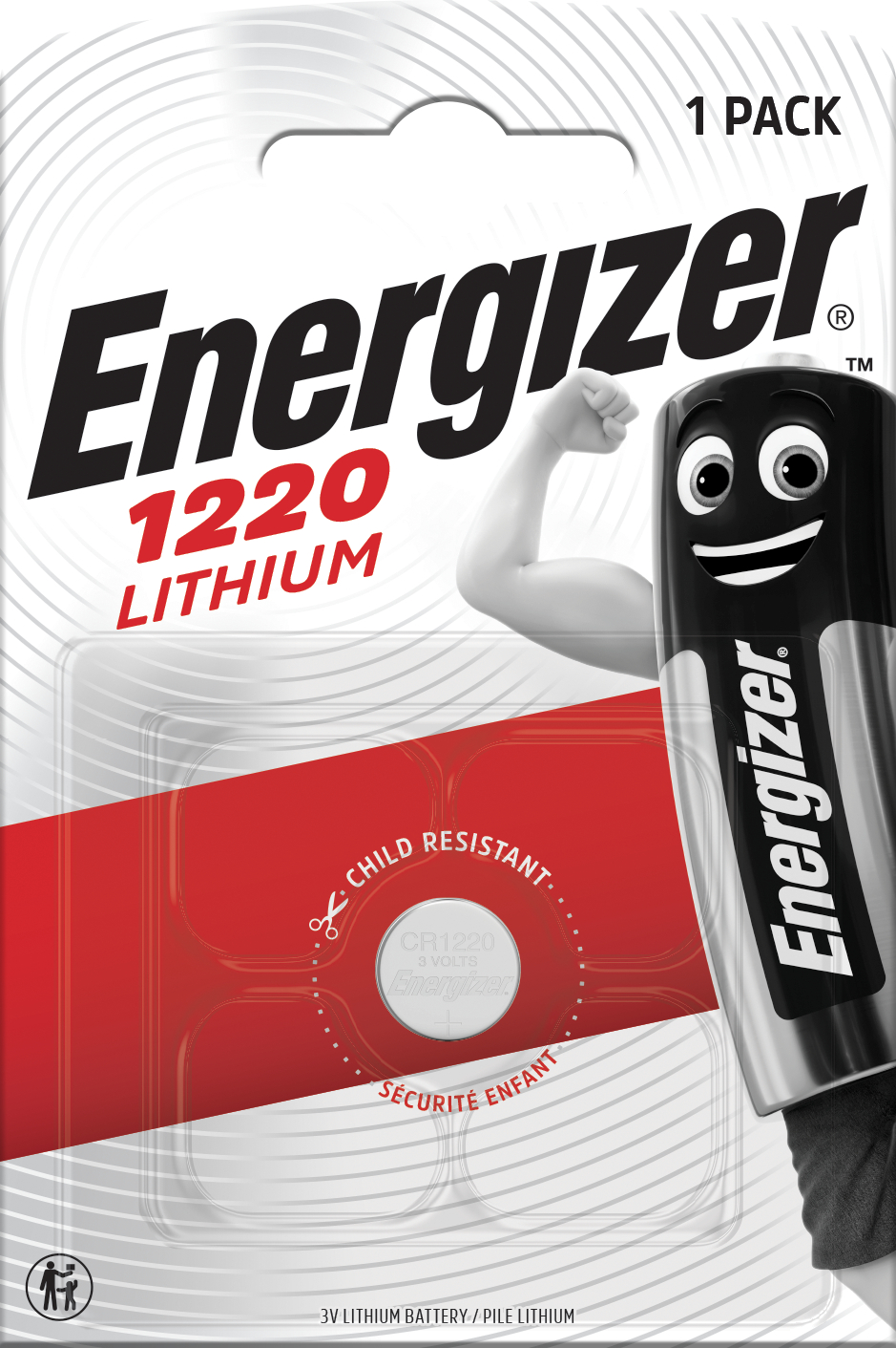 [8558868] Batteri Lithium CR1220 1p