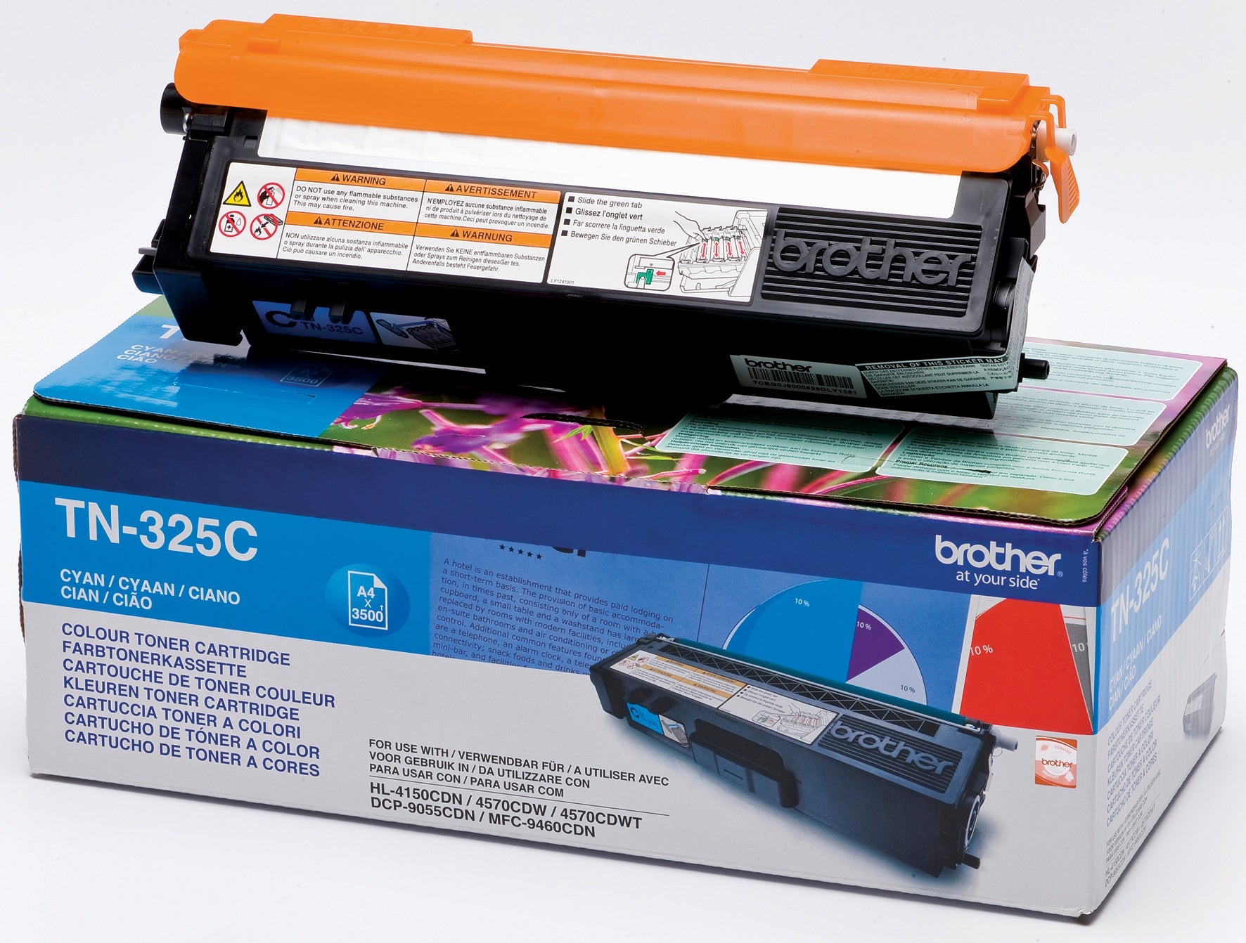 [2241157] Toner Brother TN325C 3,5k cyan