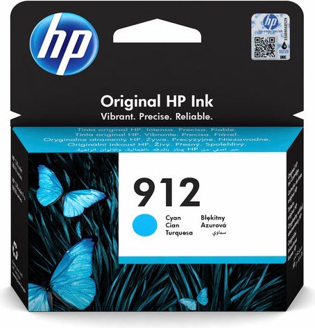 [5701456] Bläckpatron HP 912 3YL77AE cyan 315 sidor