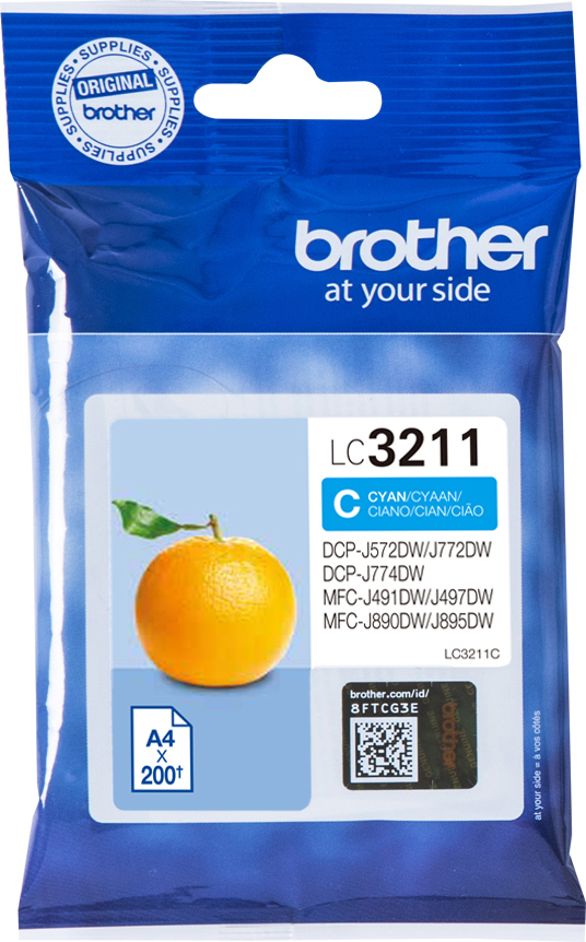 [5701416] Bläck Brother LC3211C cyan