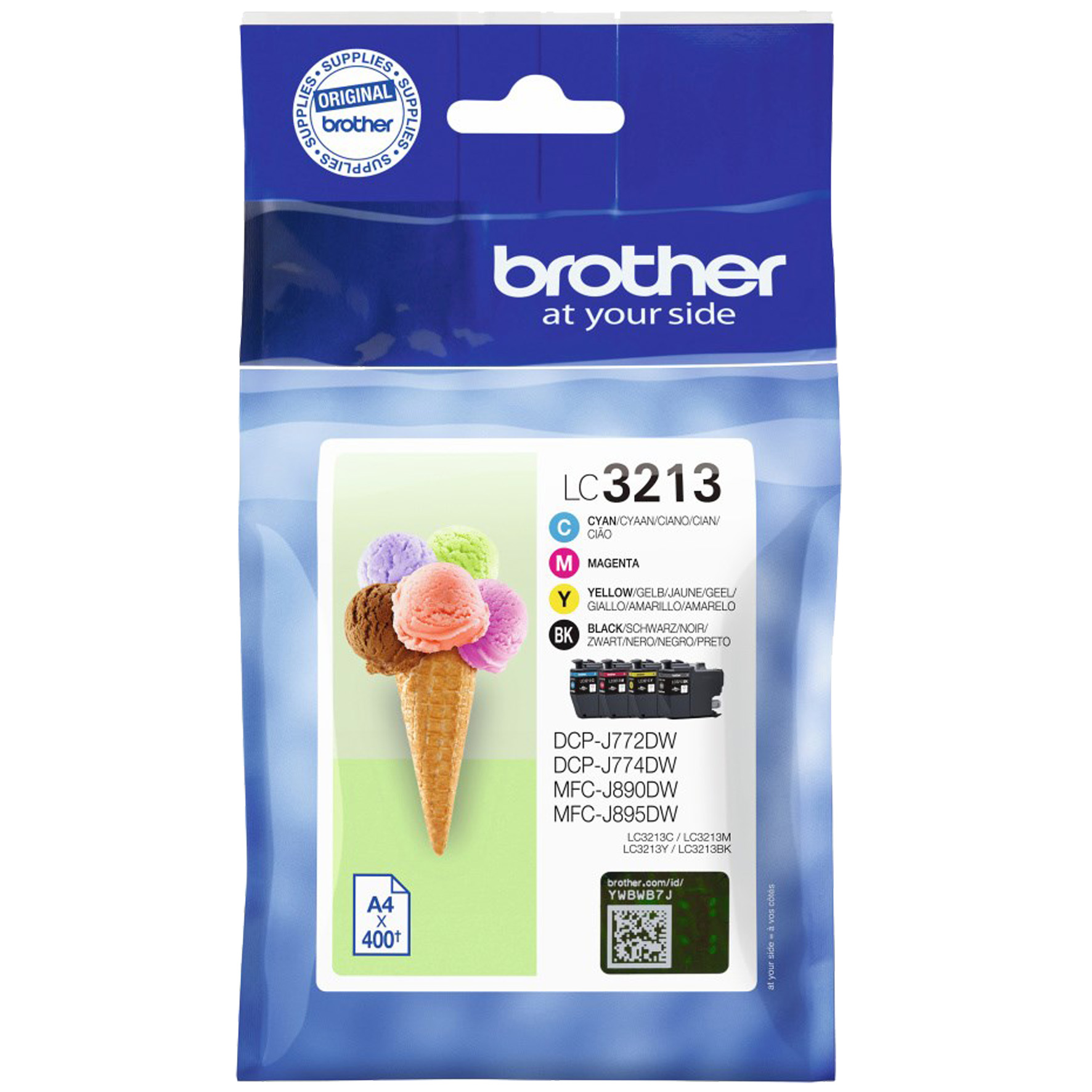 [5701424] Bläck Brother LC3213 CMYK 4/fp