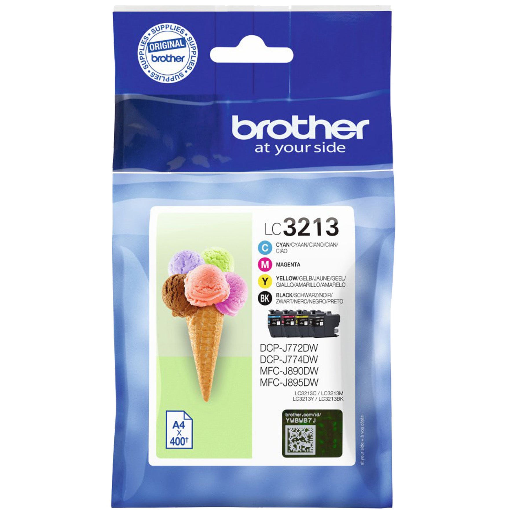[5701424] Bläck Brother LC3213 CMYK 4/fp