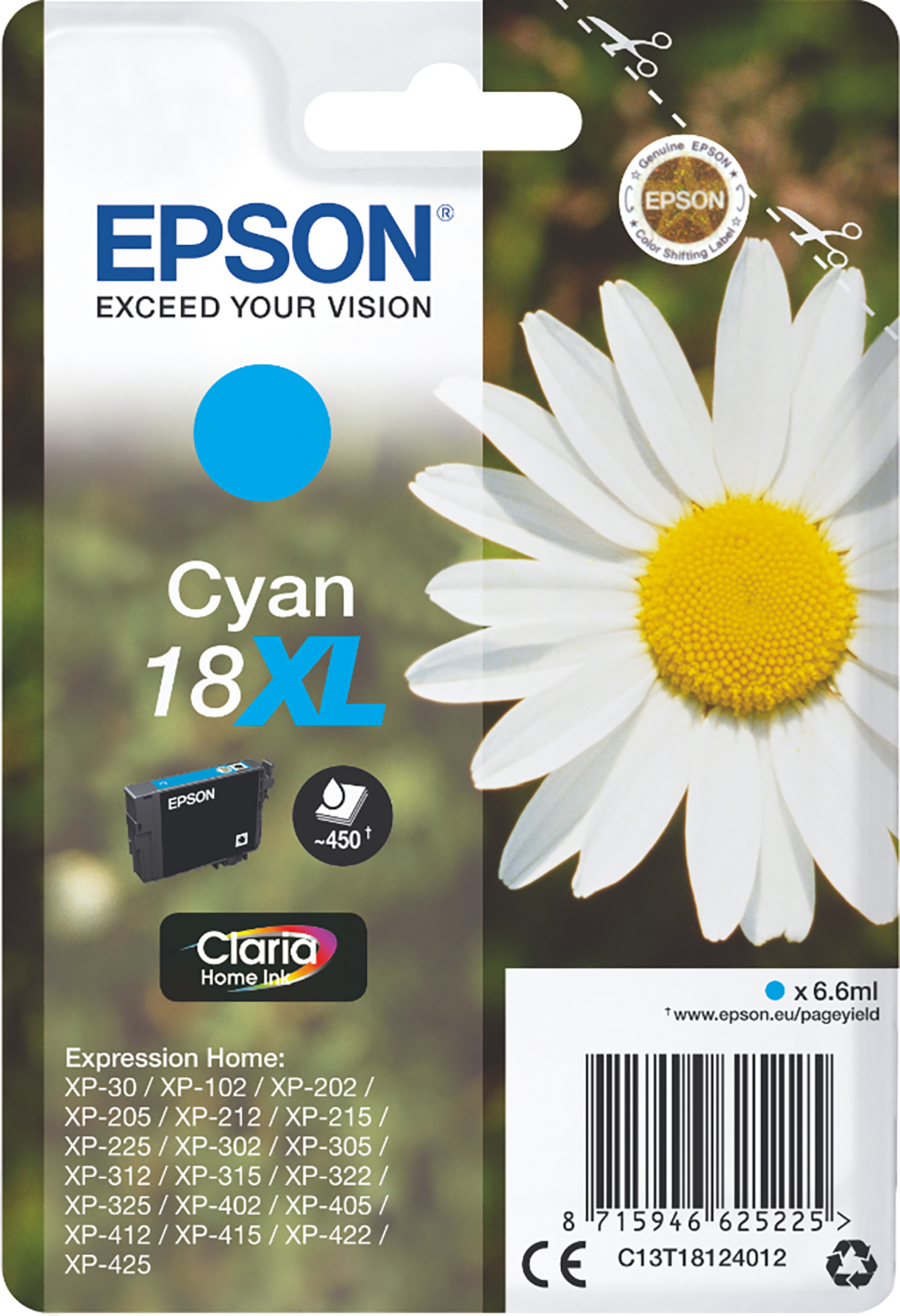 [5701351] Bläck Epson 18XL cyan