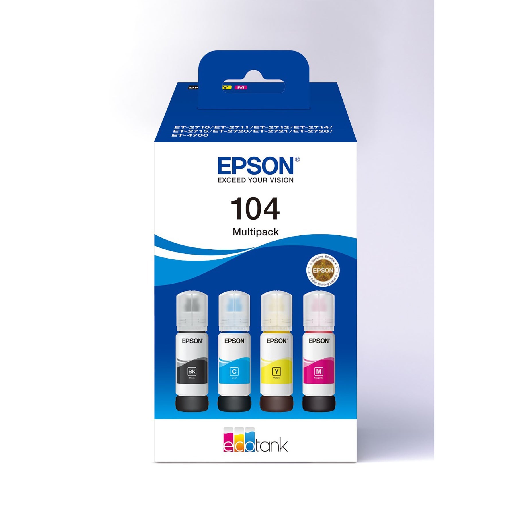 [5701500] Bläck Epson 104 CMYK 4-pack