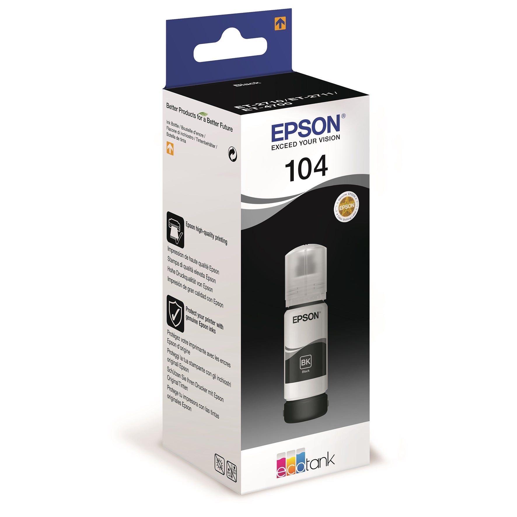 [5701496] Bläck Epson 104 svart