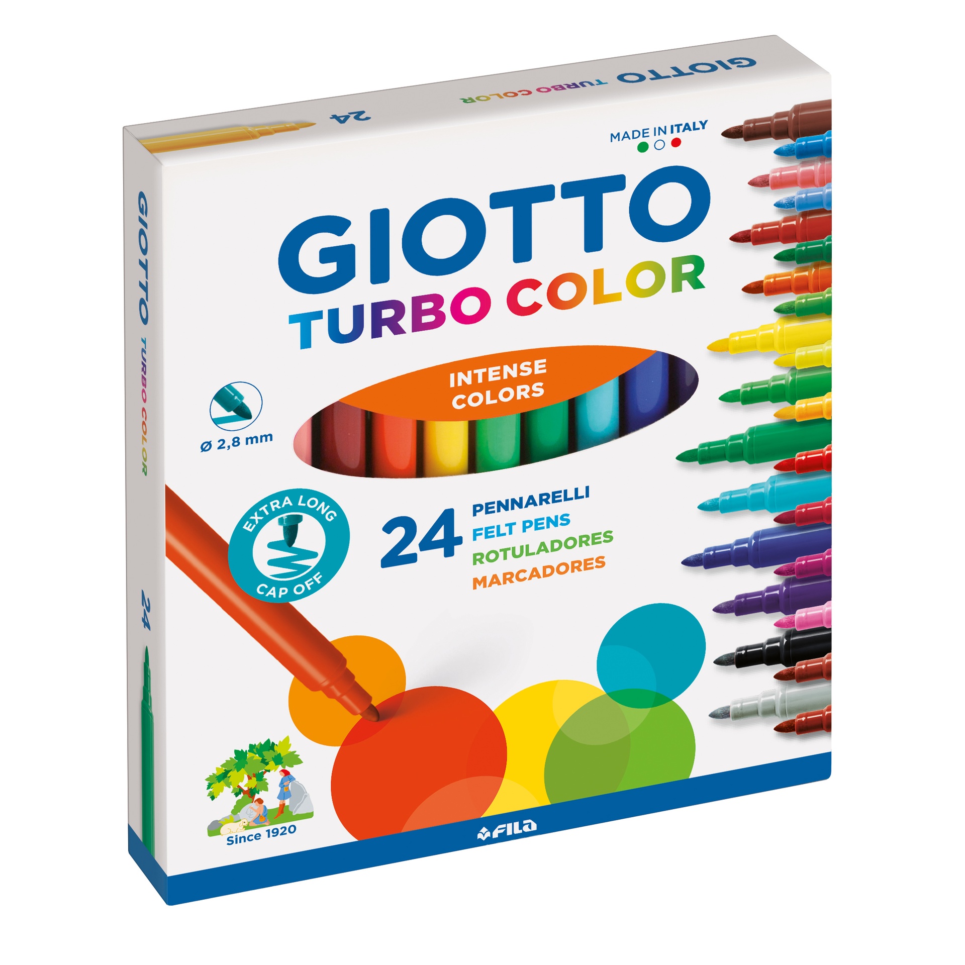 [8100045] Tuschpenna Giotto Turbo 24/fp