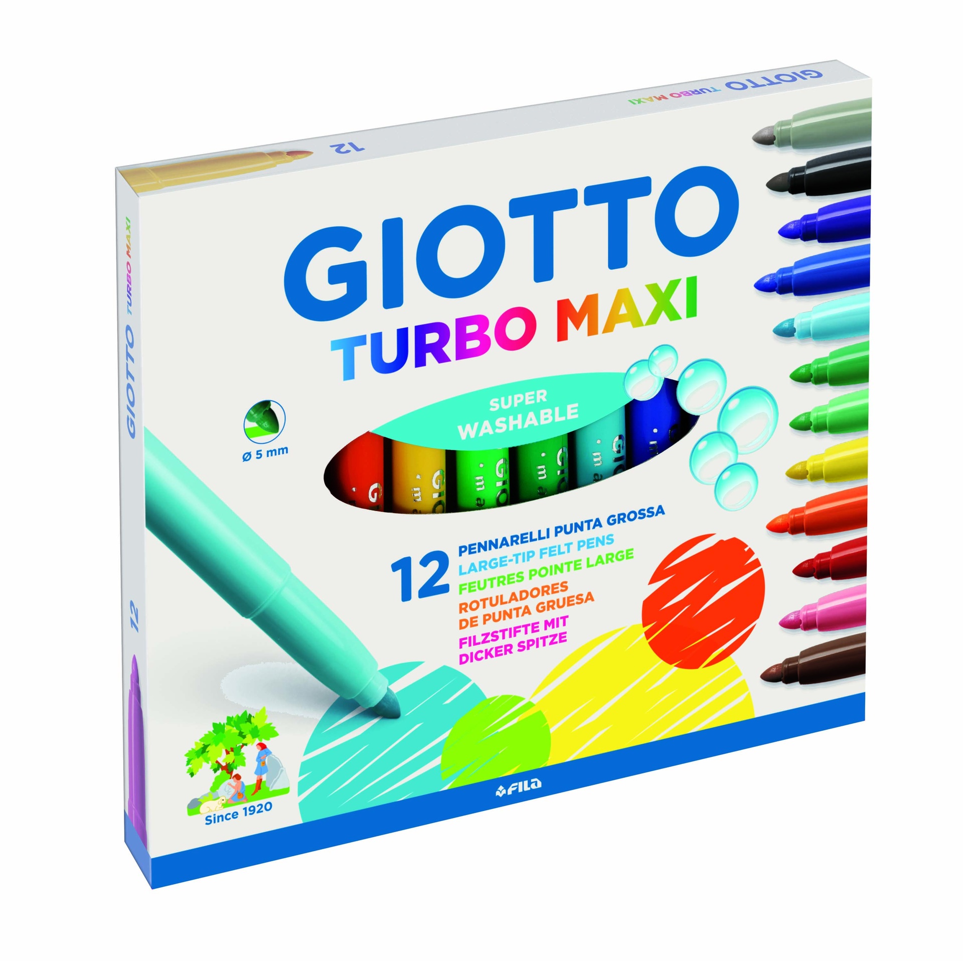 [8100048] Tuschpenna Giotto Maxi 12/fp