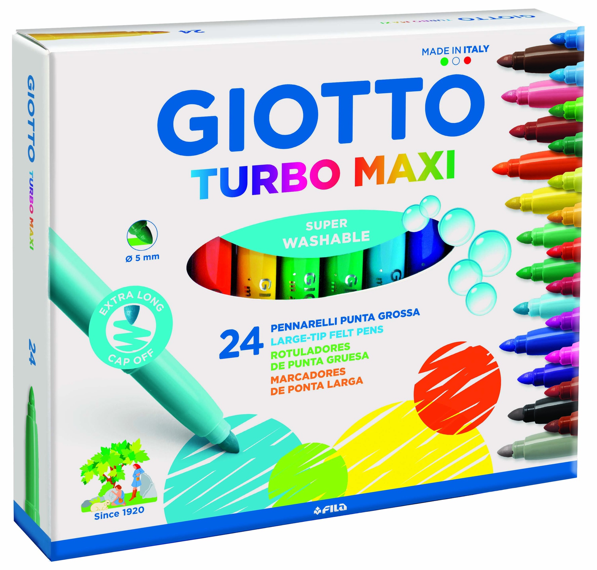 [8100049] Tuschpenna Giotto Maxi 24/fp