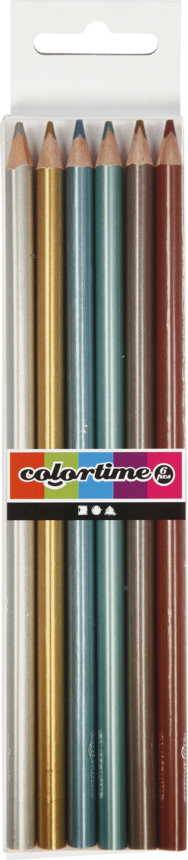 [8100328] Färgpenna metallic 6/fp