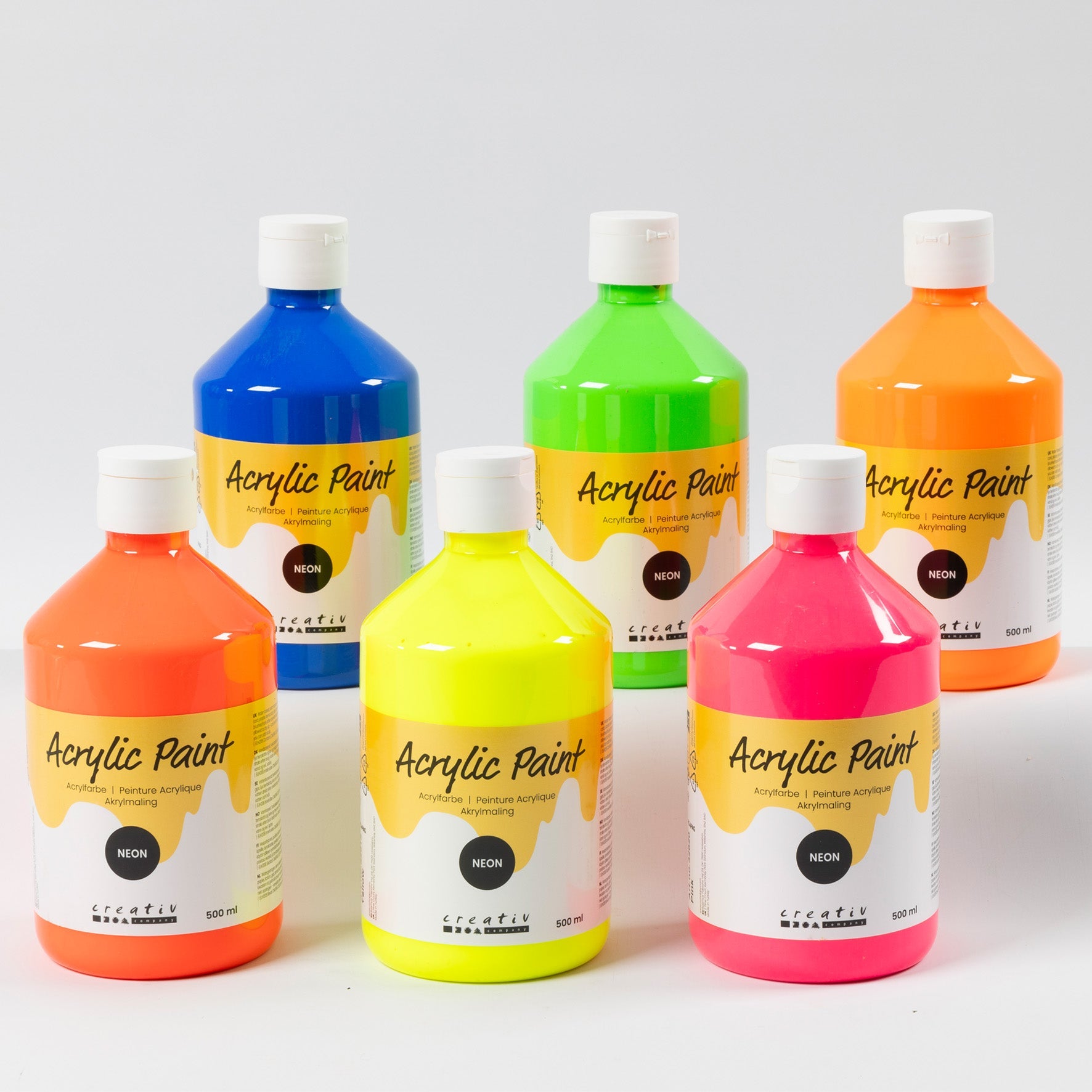 [8100293] Readymix neon mix 500 ml 6 st/fp