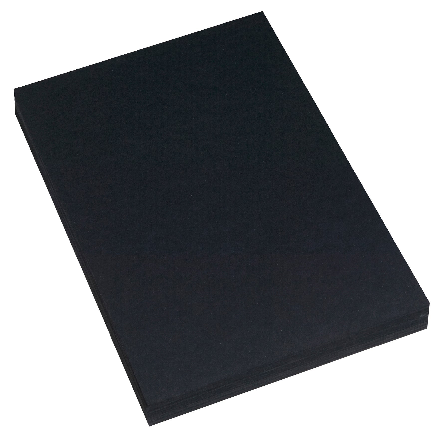 [8300379] Gladkartong 180g A3 svart 20/fp