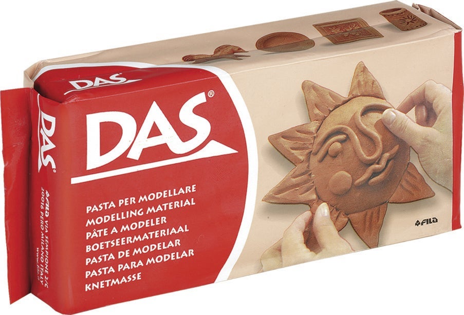 [8100069] Lera lufttorkad 1kg terrakotta