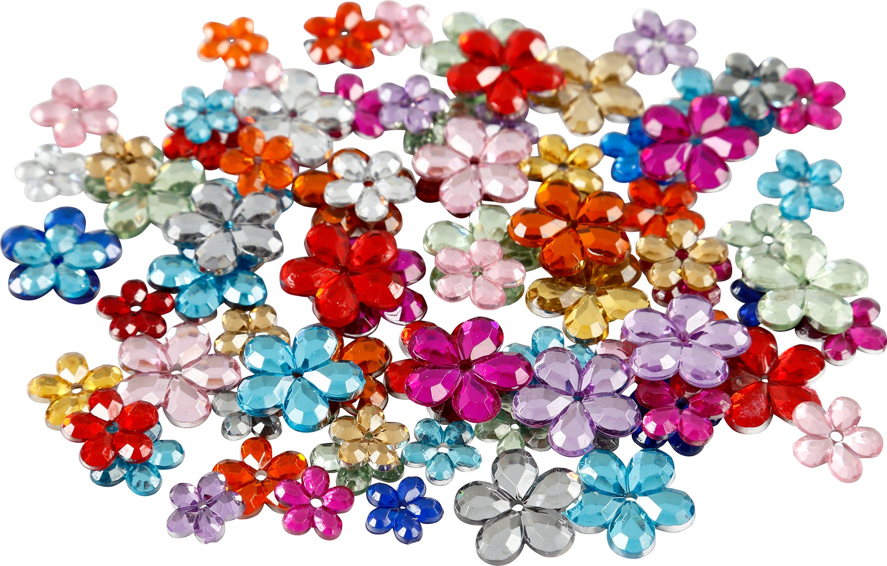 [8310172] Rhinestones blommor mix 252/fp