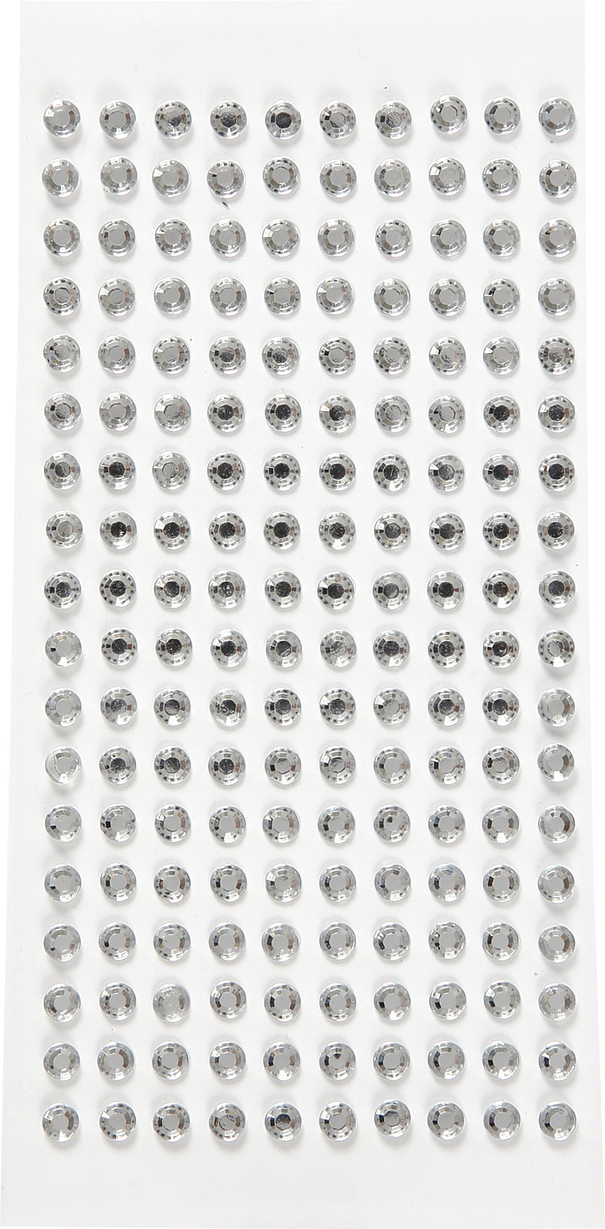 [8310127] Rhinestones 5mm silver 144/fp