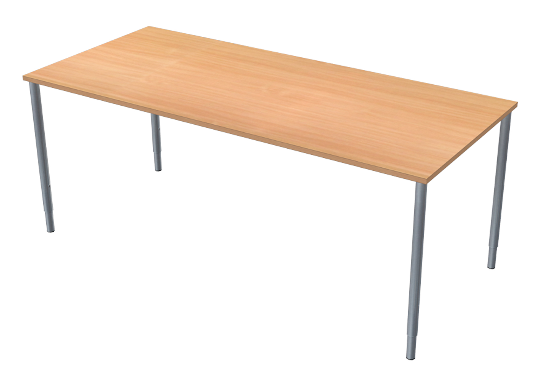 [2482188] Skrivbord 180x80cm bokmel/svar