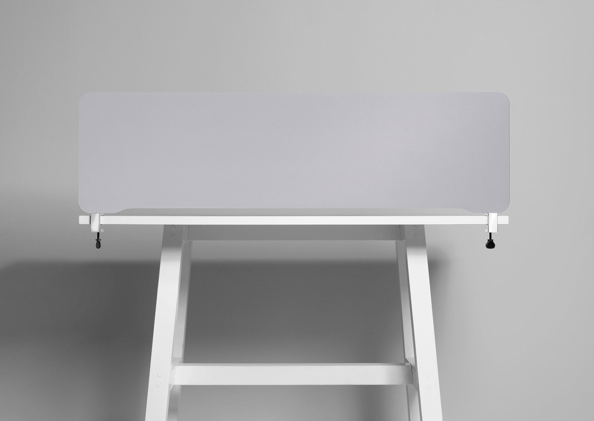 [2484120] Bordsskärm Edge 2000 x 400 mm.ljusgrå