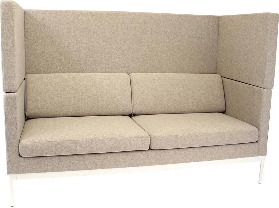 [8556846] Soffa Bergamo 3-sits hög grå