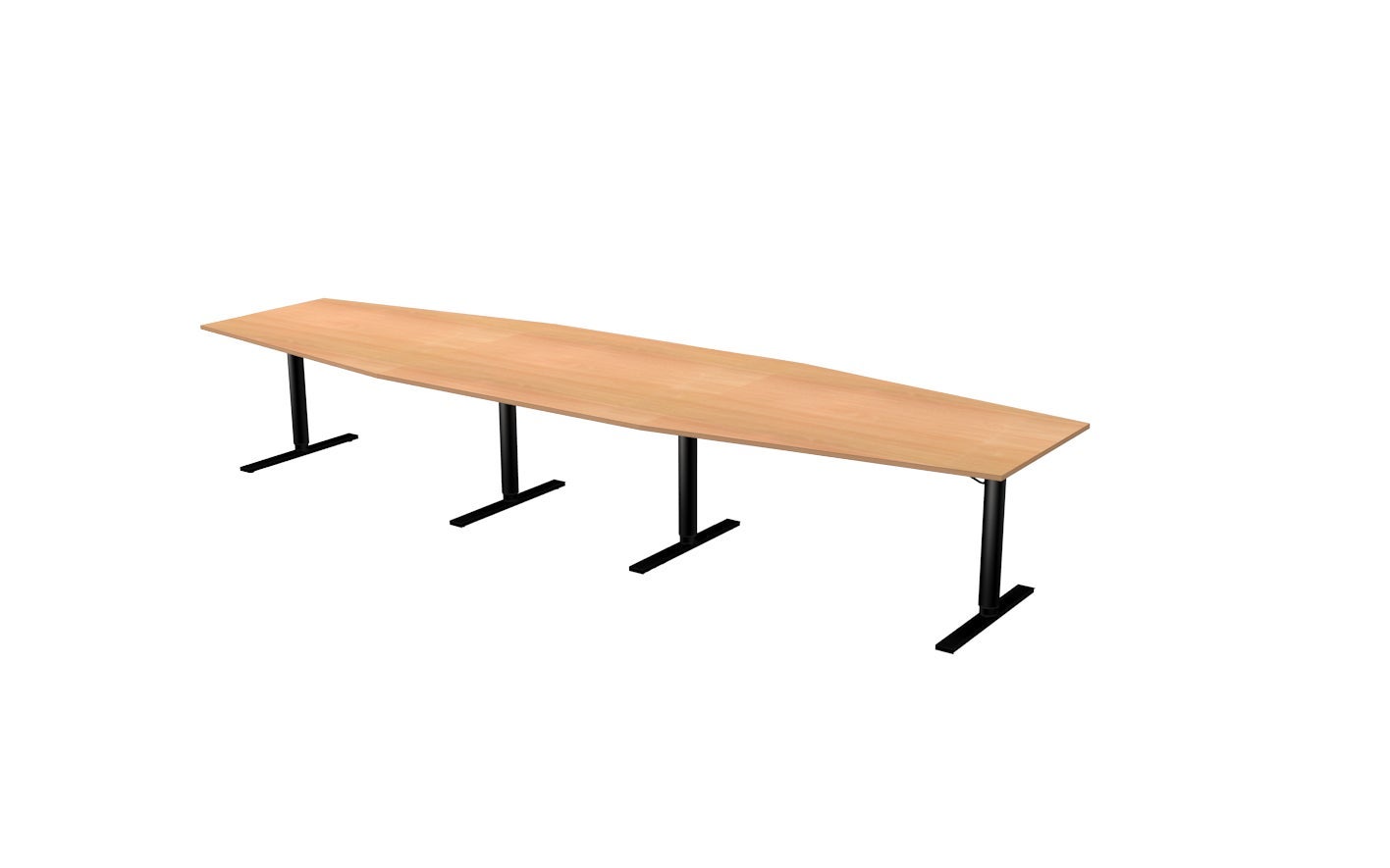 [2822178] Konferensbord 420 x 120 x 80 cm bok Lanab