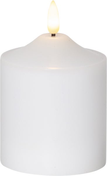 [8557671] Blockljus LED Flamme Ø75 mm  H=120 mm Star Trading