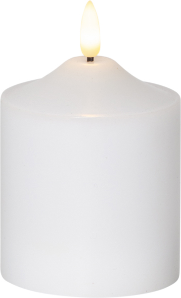 [8557671] Blockljus LED Flamme D7,5 H12