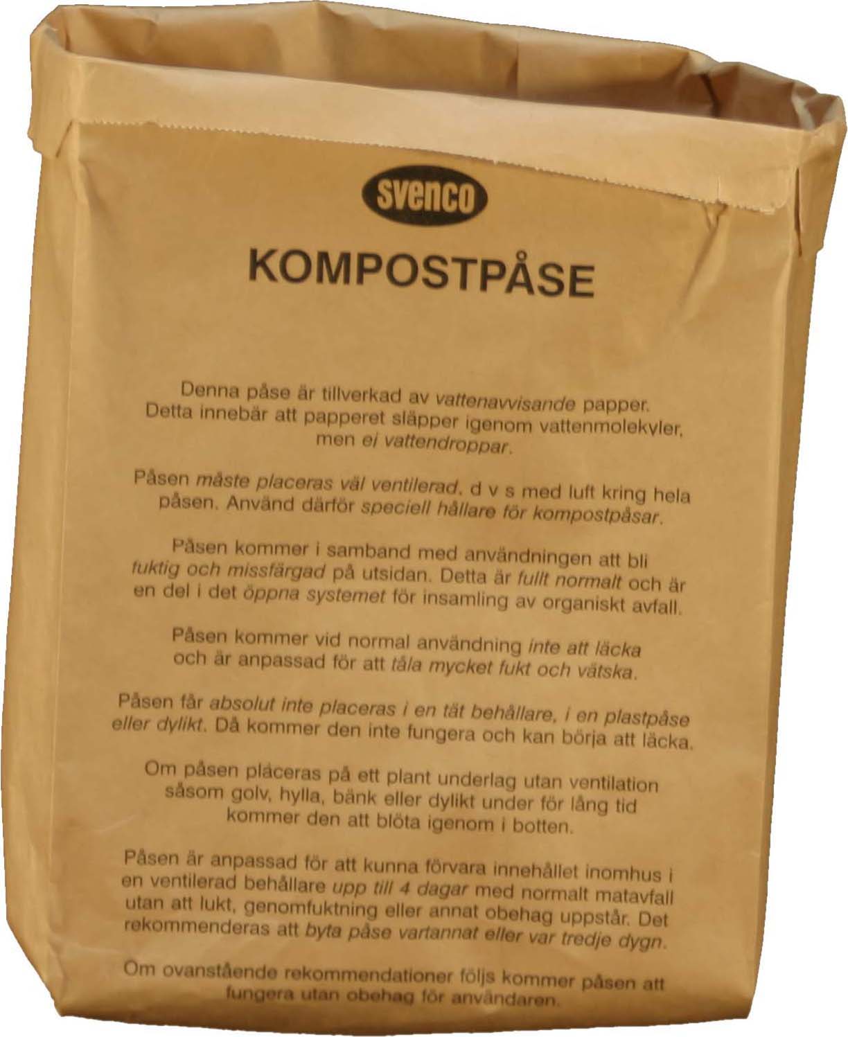 [2830047] Matavfallspåse 8 liter 80 st/fp